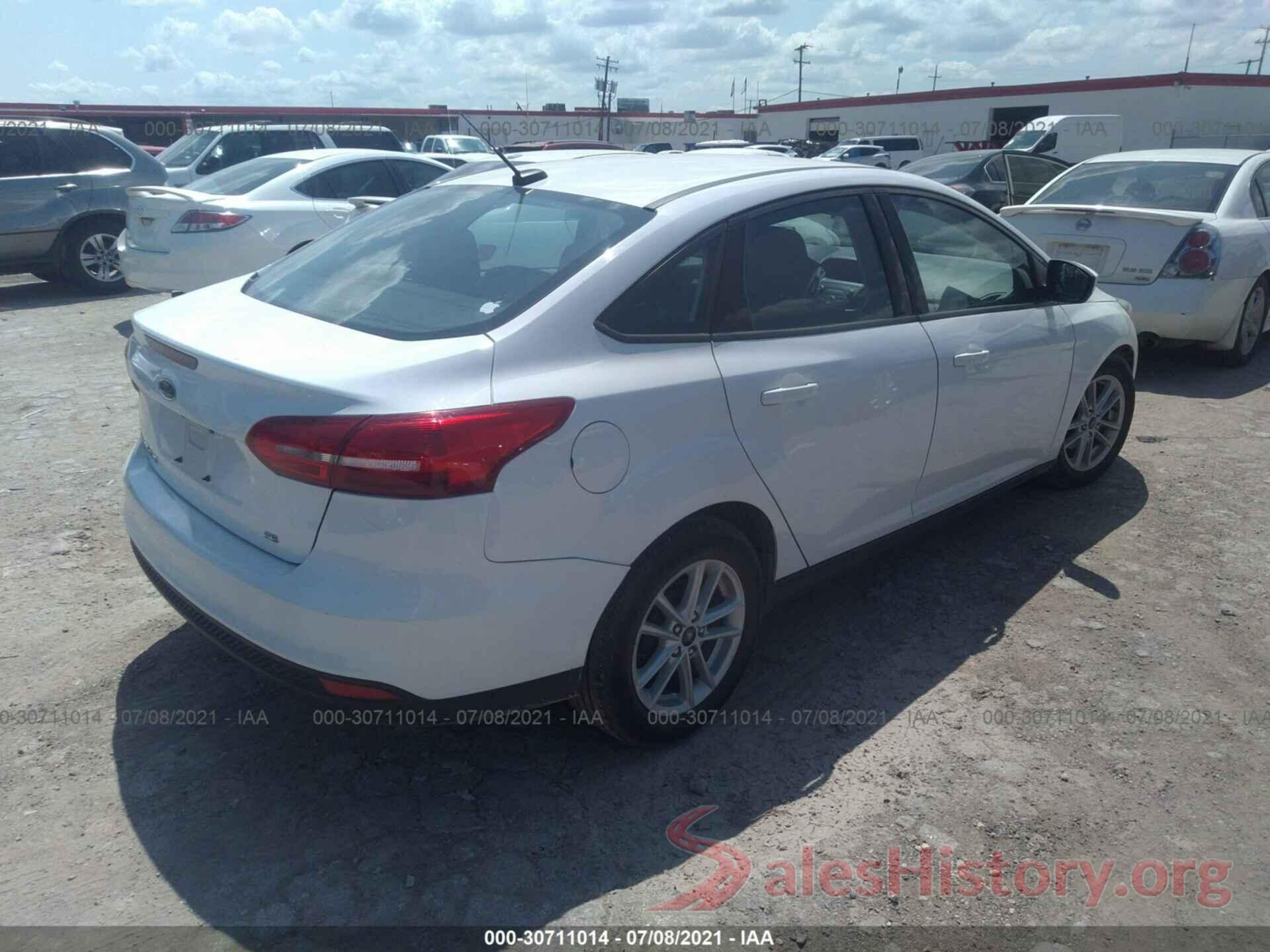 1FADP3F27JL257265 2018 FORD FOCUS