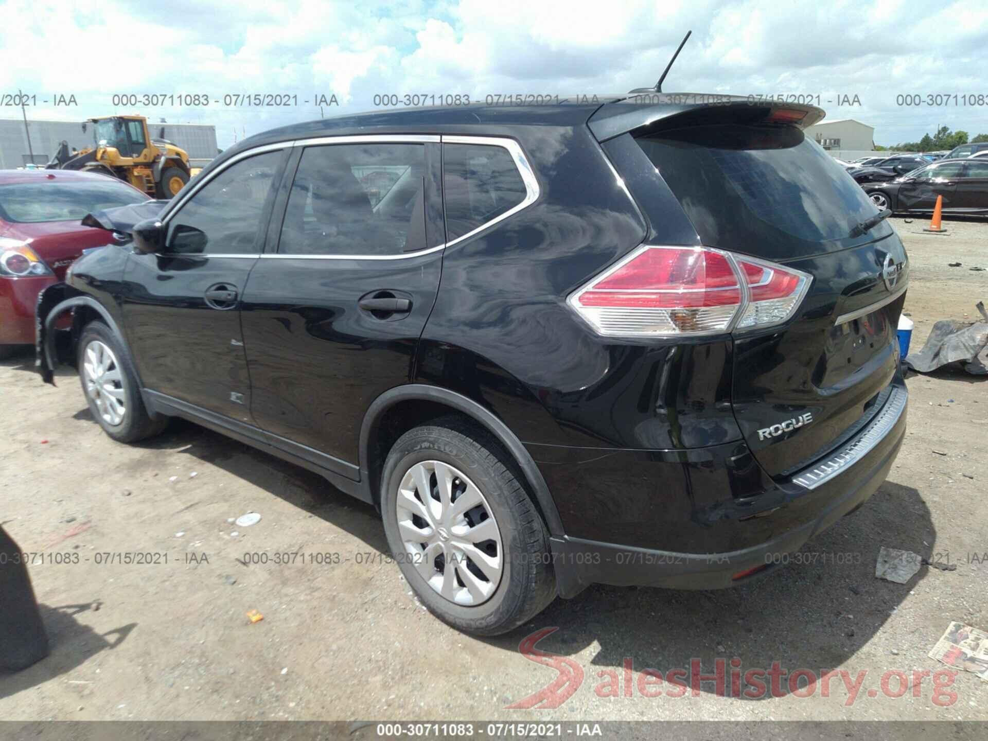 KNMAT2MT4GP733035 2016 NISSAN ROGUE