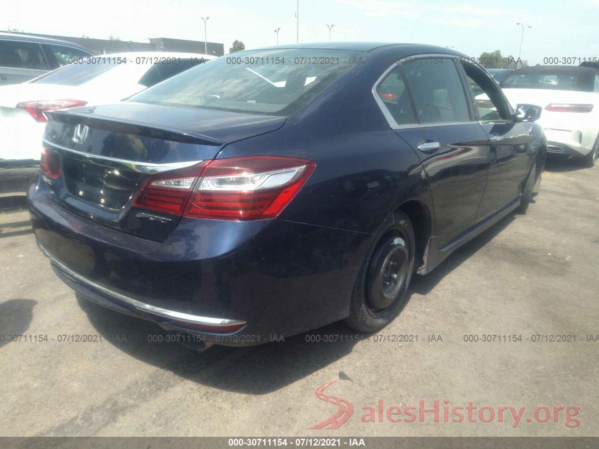 1HGCR2F55GA246825 2016 HONDA ACCORD SEDAN