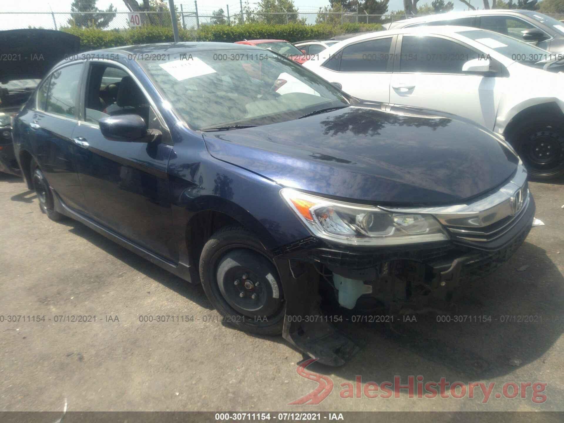 1HGCR2F55GA246825 2016 HONDA ACCORD SEDAN