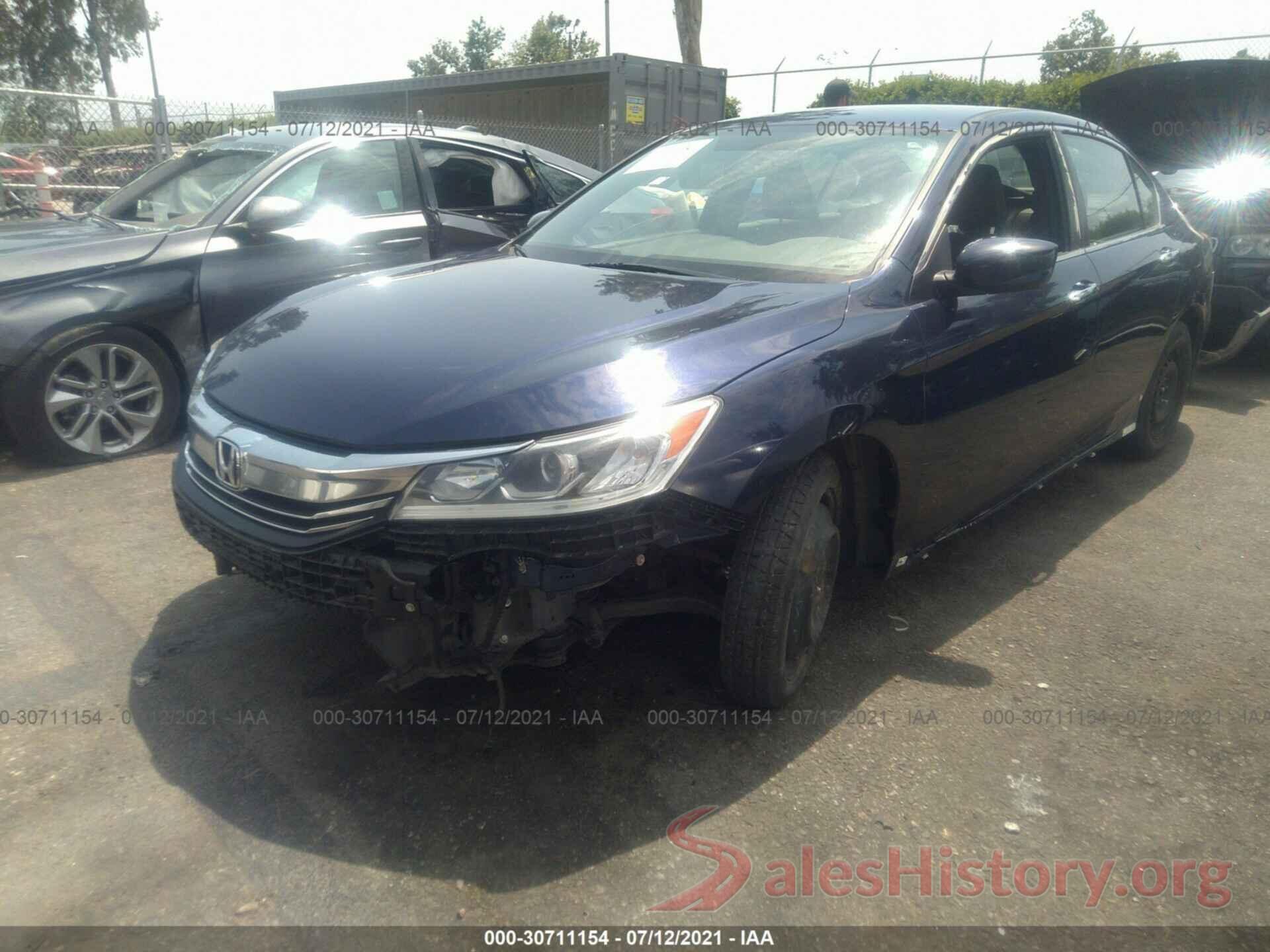 1HGCR2F55GA246825 2016 HONDA ACCORD SEDAN