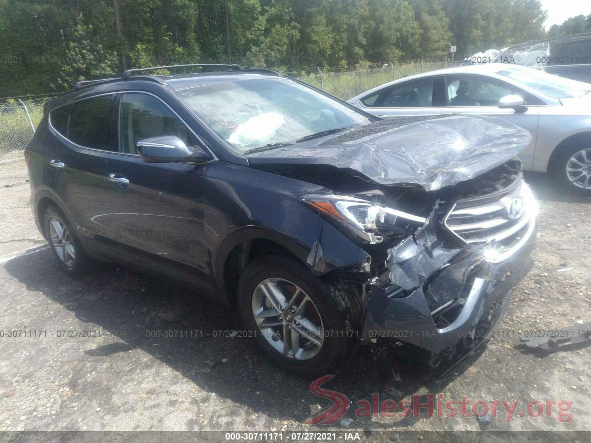 5NMZUDLB6JH103165 2018 HYUNDAI SANTA FE SPORT