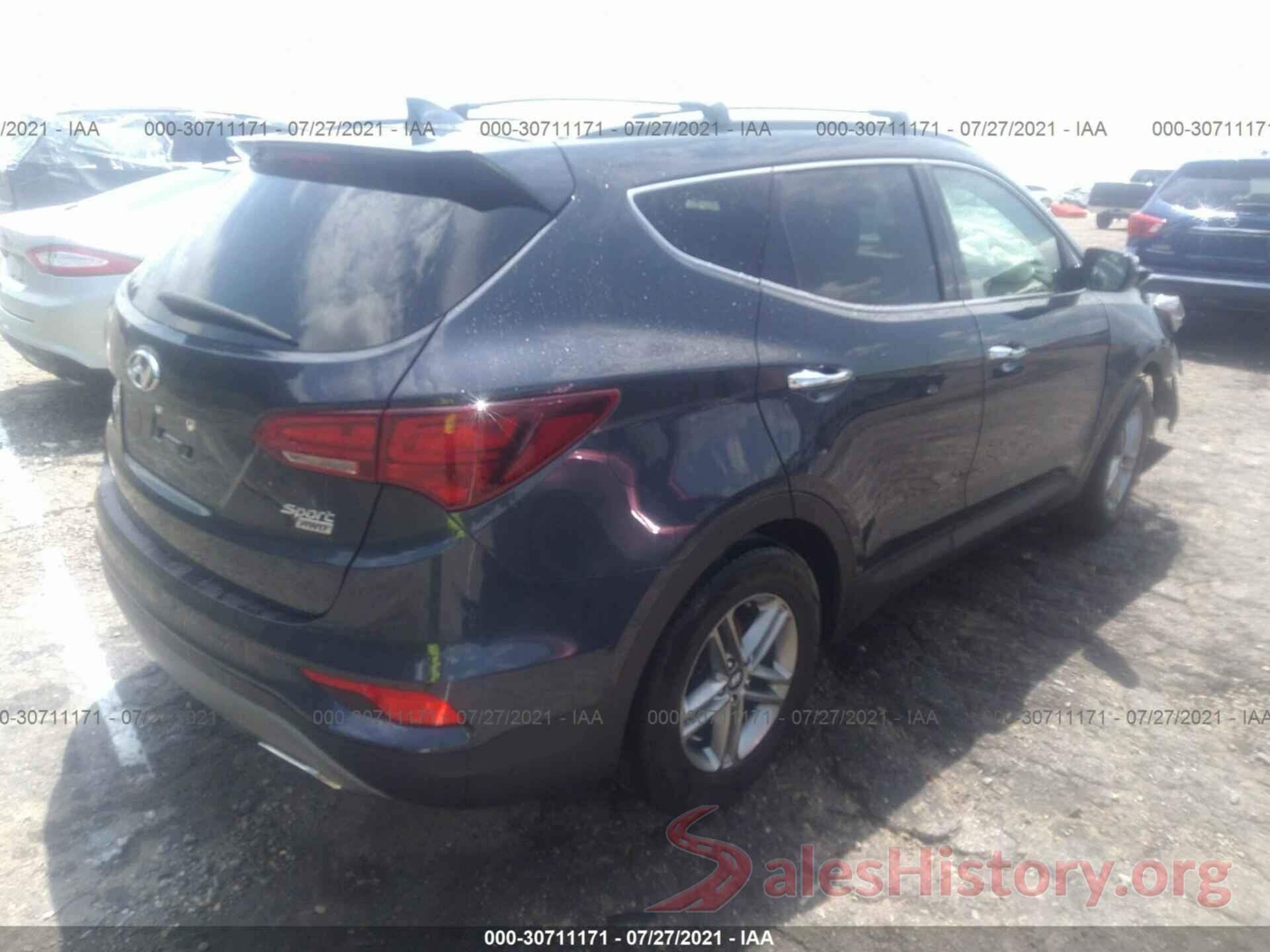 5NMZUDLB6JH103165 2018 HYUNDAI SANTA FE SPORT