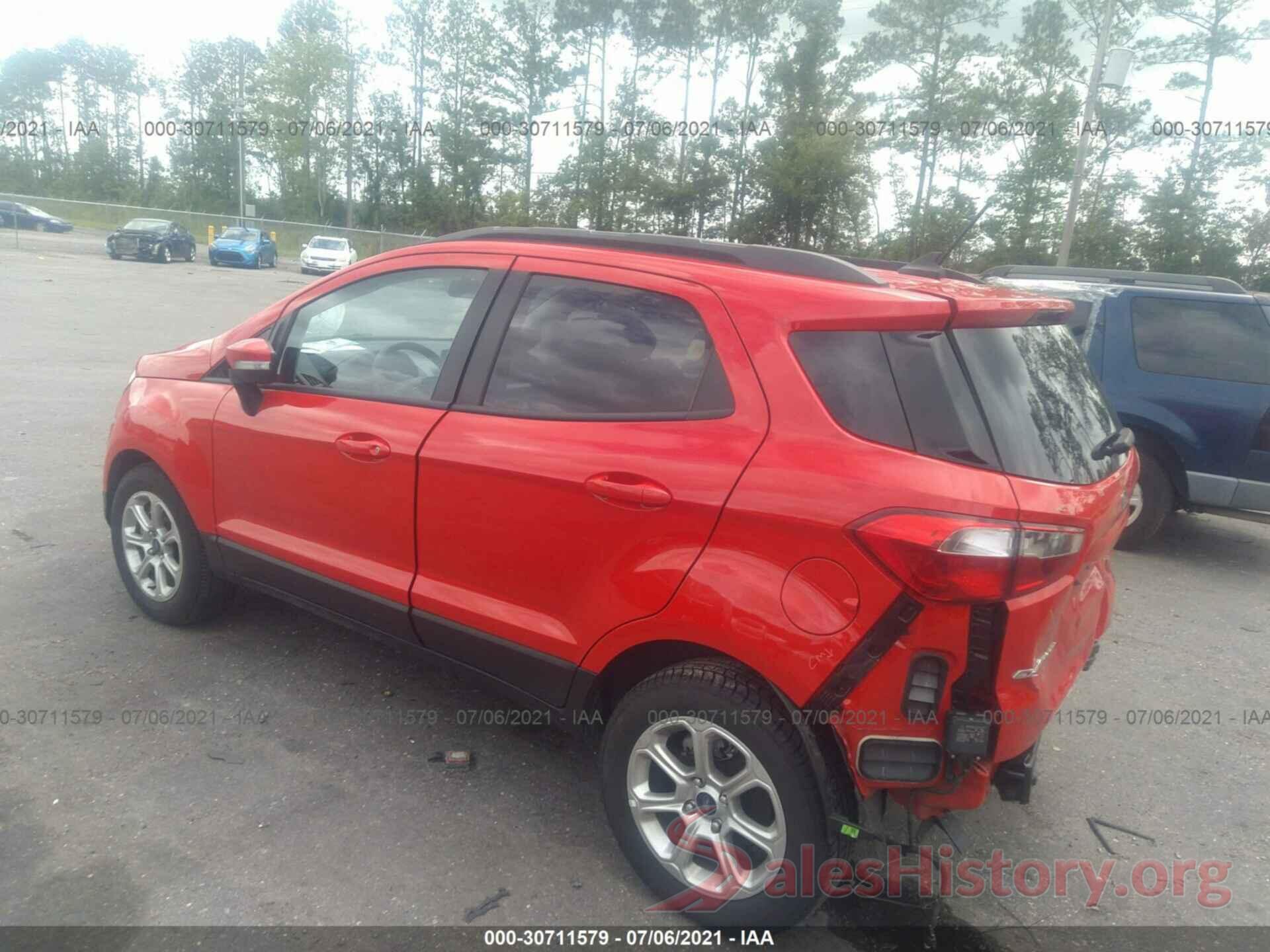 MAJ3S2GE5MC402725 2021 FORD ECOSPORT