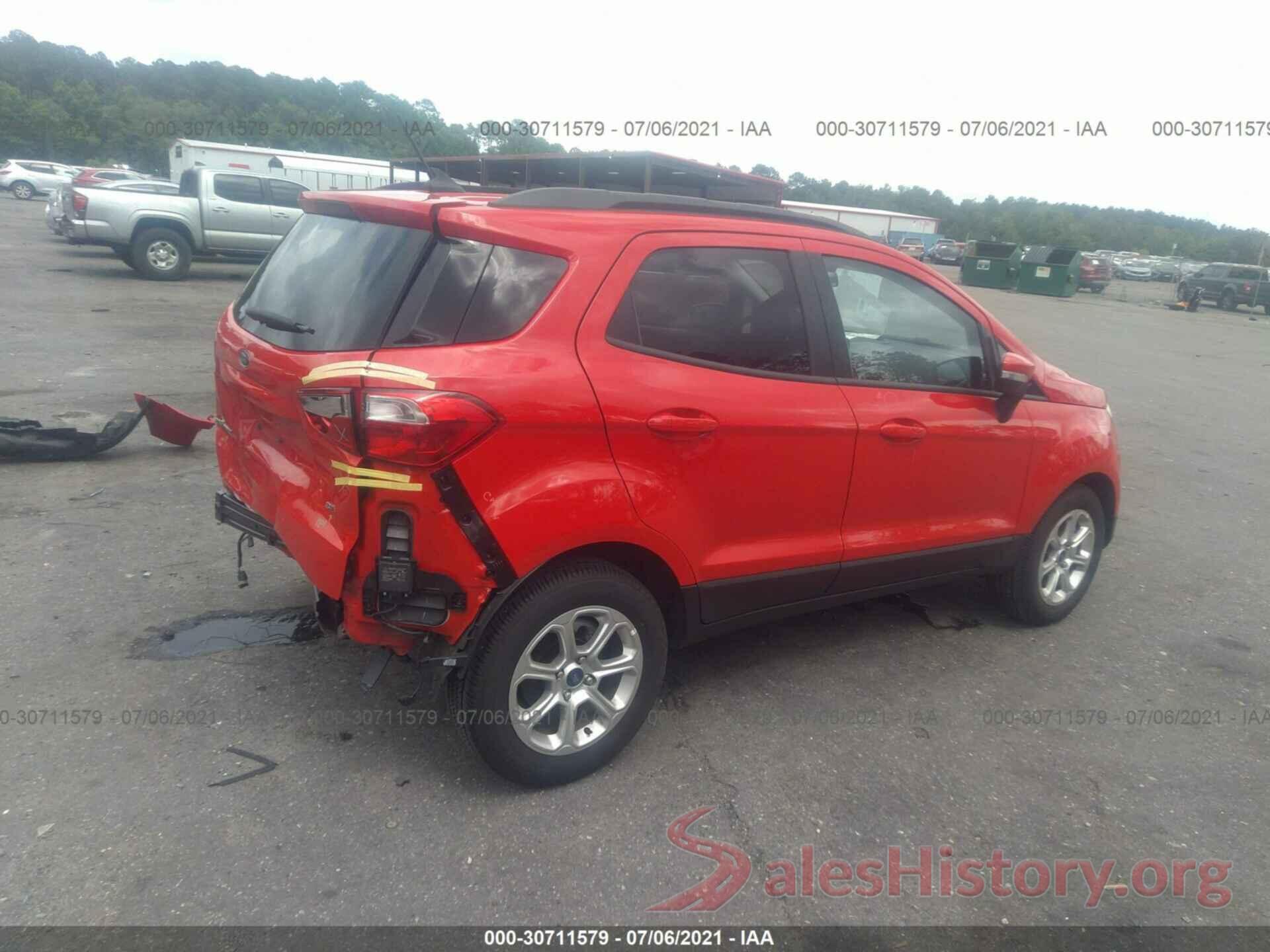 MAJ3S2GE5MC402725 2021 FORD ECOSPORT