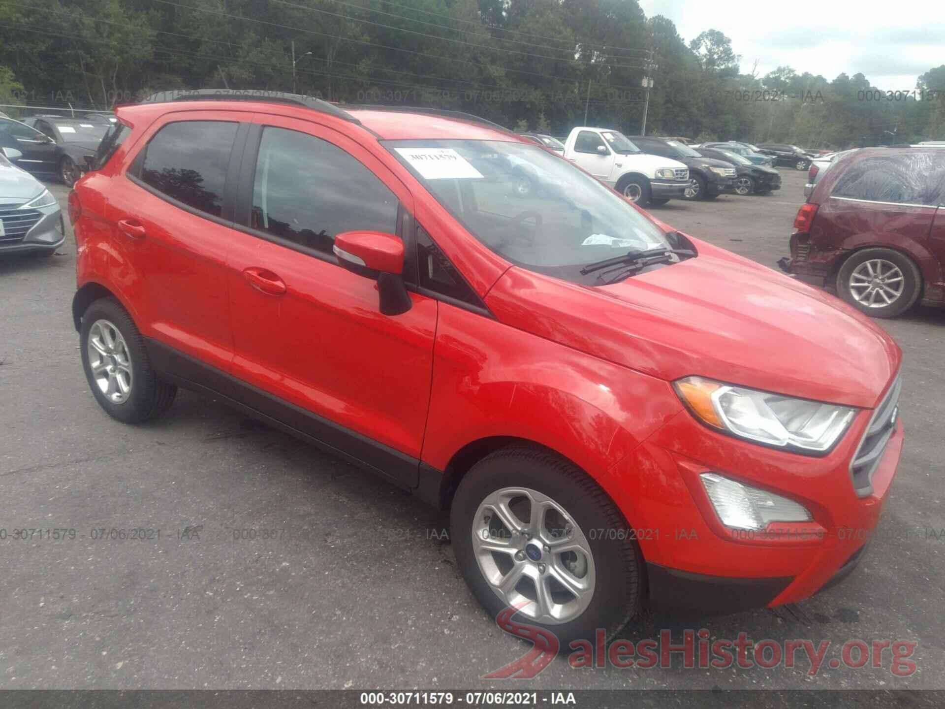 MAJ3S2GE5MC402725 2021 FORD ECOSPORT