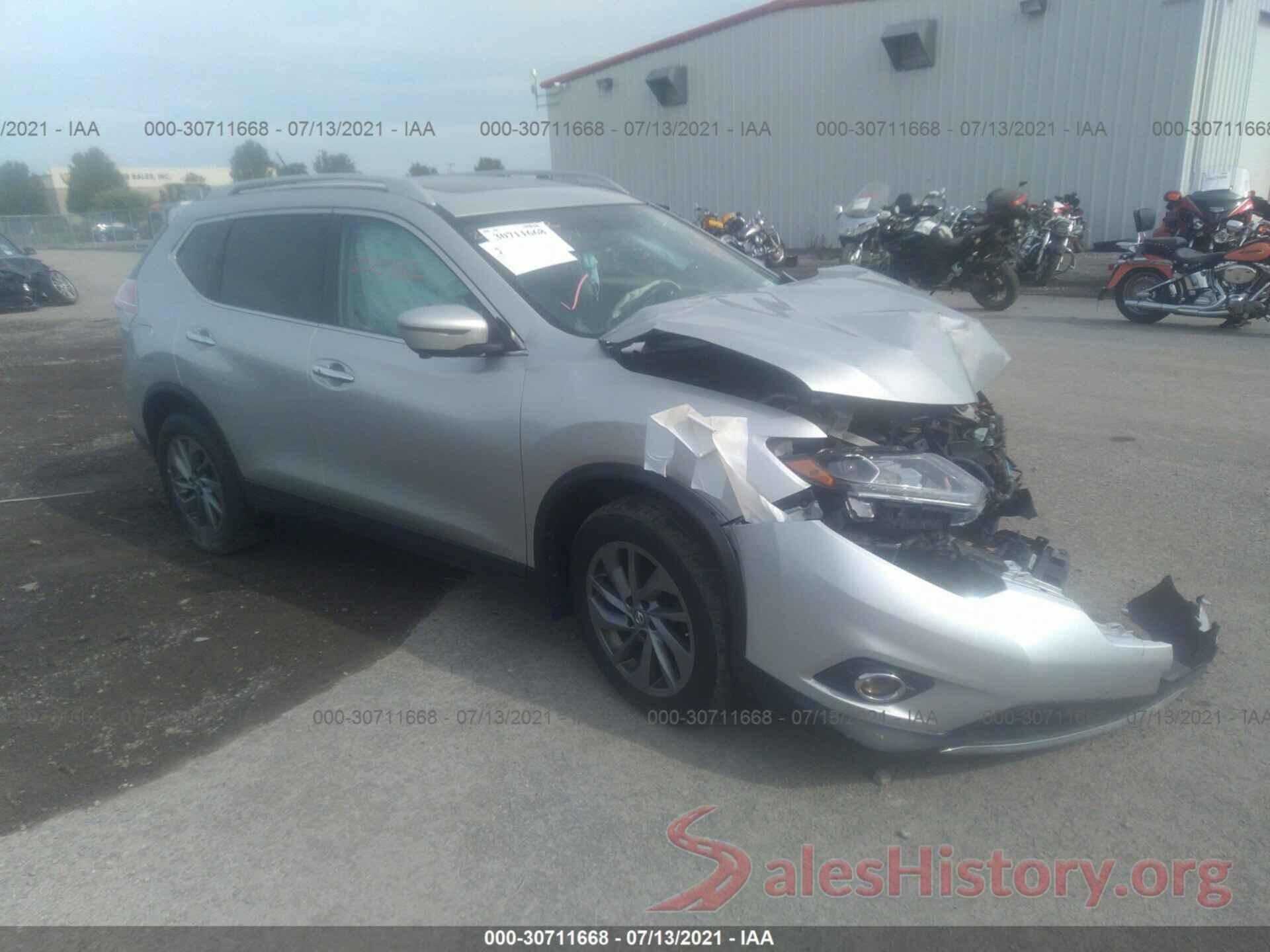 5N1AT2MVXGC742648 2016 NISSAN ROGUE