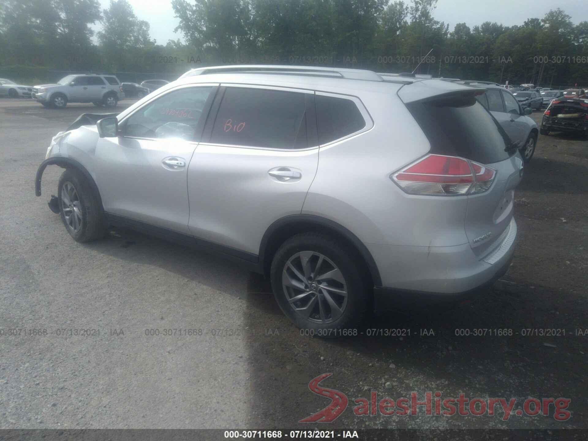 5N1AT2MVXGC742648 2016 NISSAN ROGUE