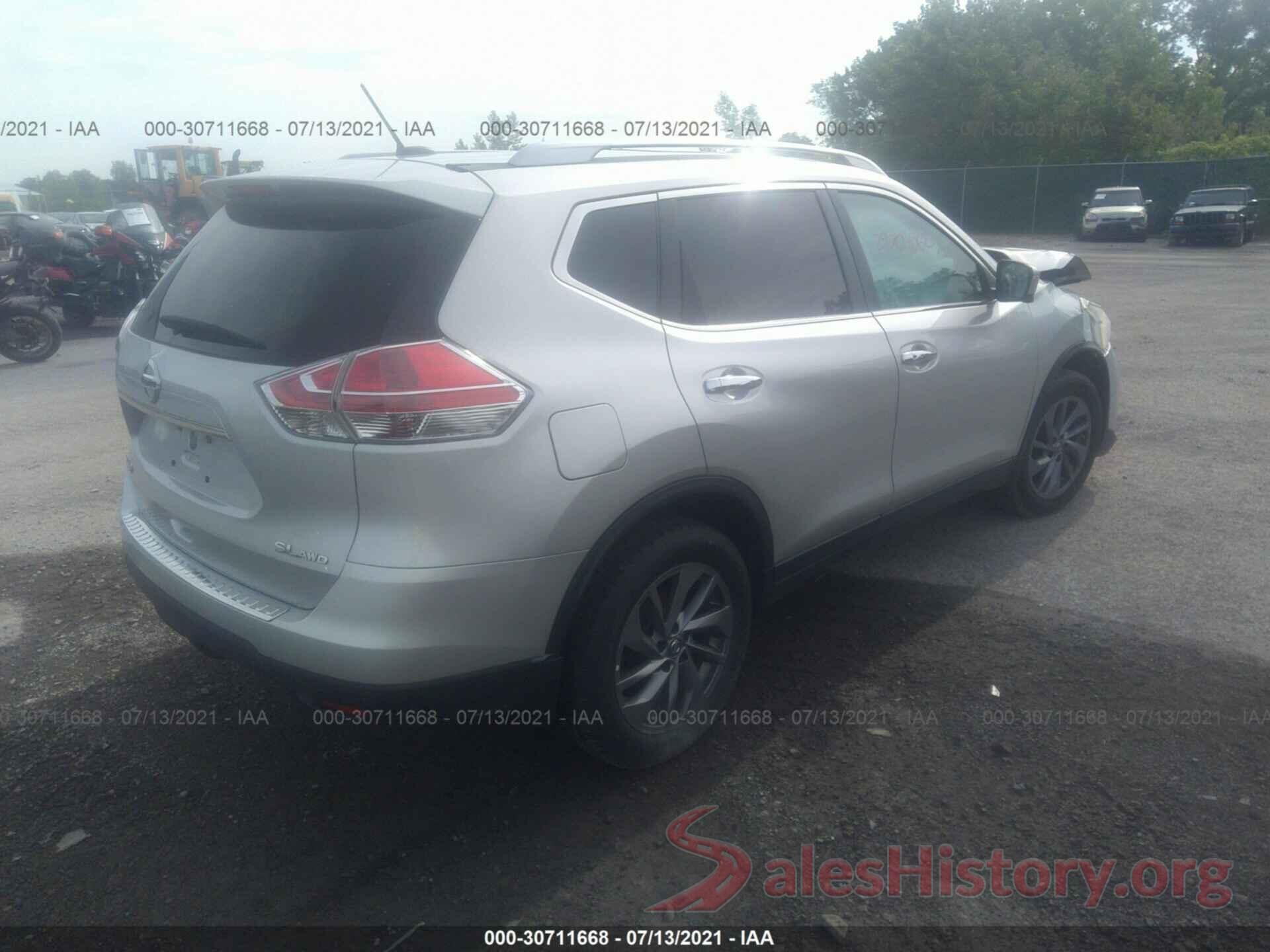 5N1AT2MVXGC742648 2016 NISSAN ROGUE