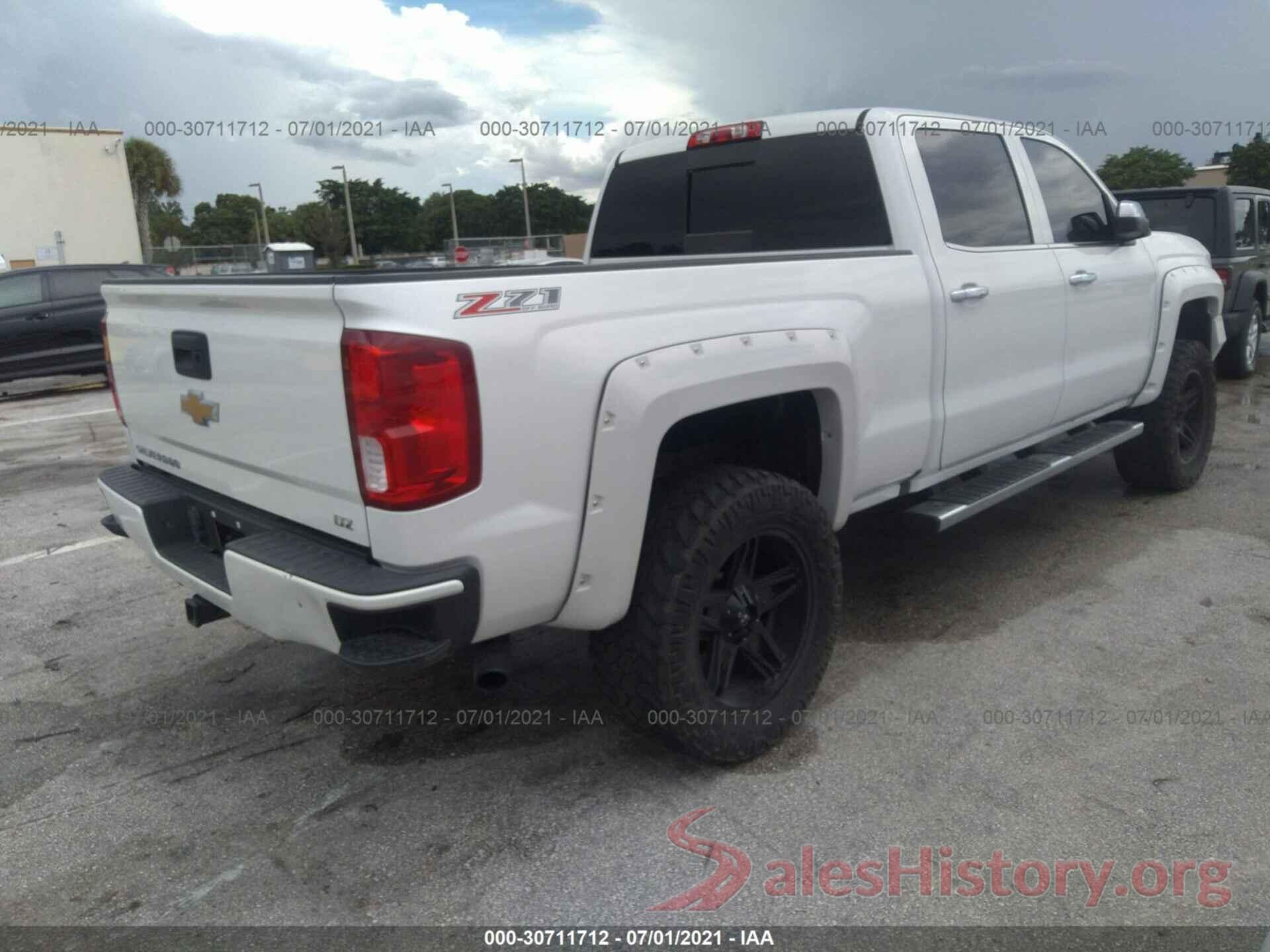 3GCUKSEC4HG123480 2017 CHEVROLET SILVERADO 1500