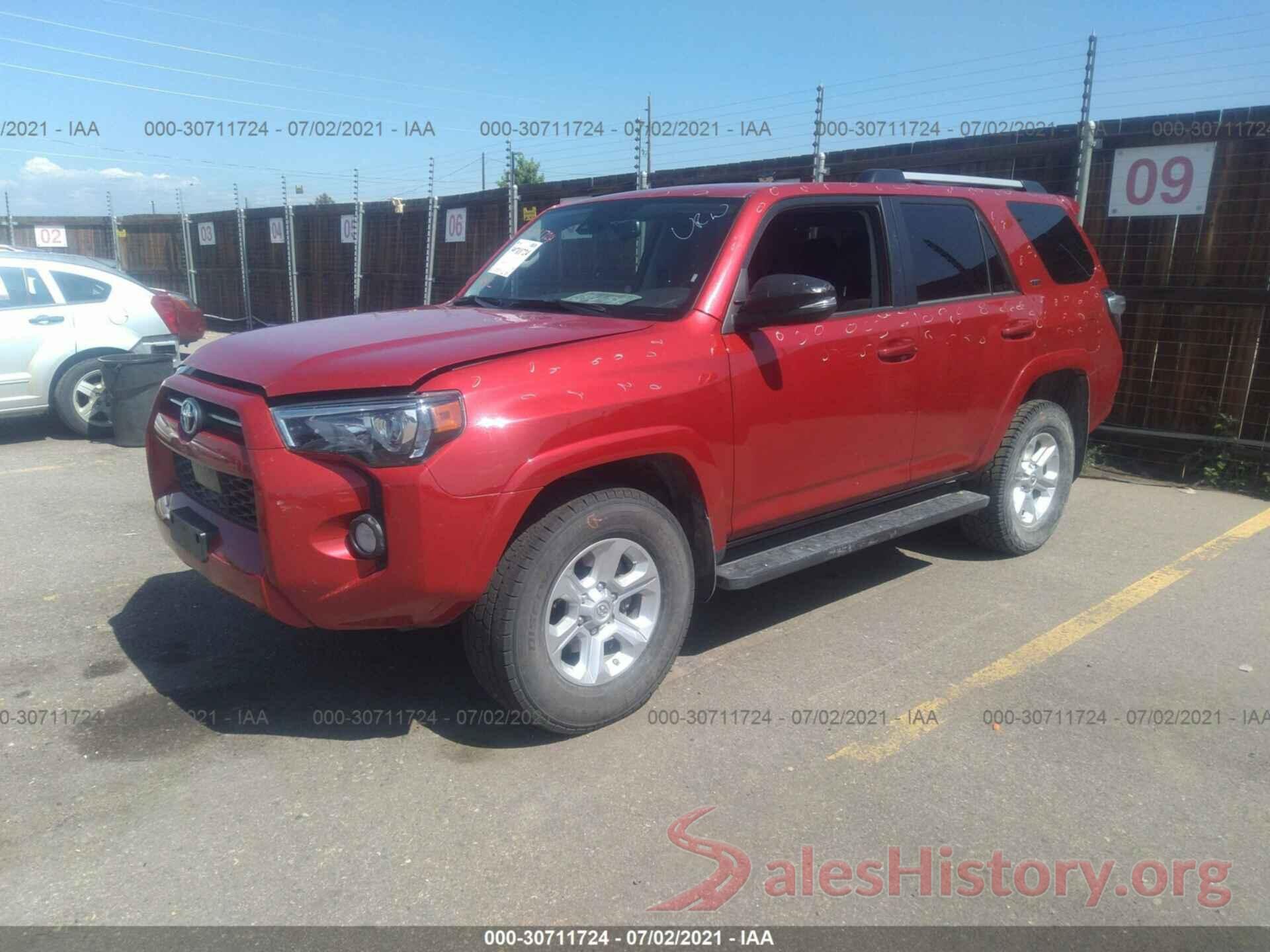 JTEBU5JR5L5789286 2020 TOYOTA 4RUNNER