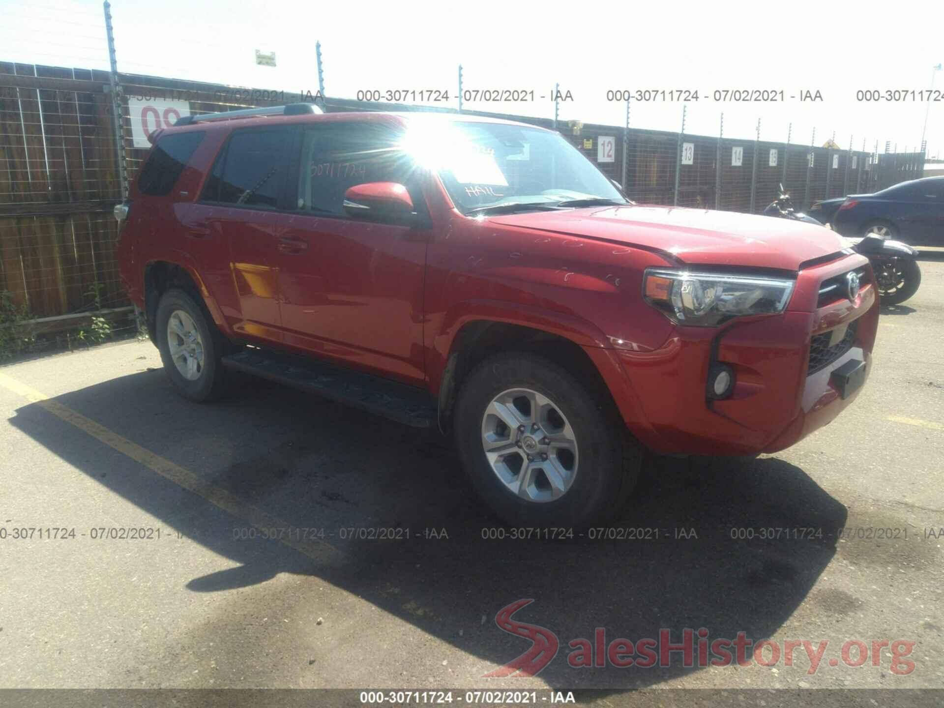 JTEBU5JR5L5789286 2020 TOYOTA 4RUNNER