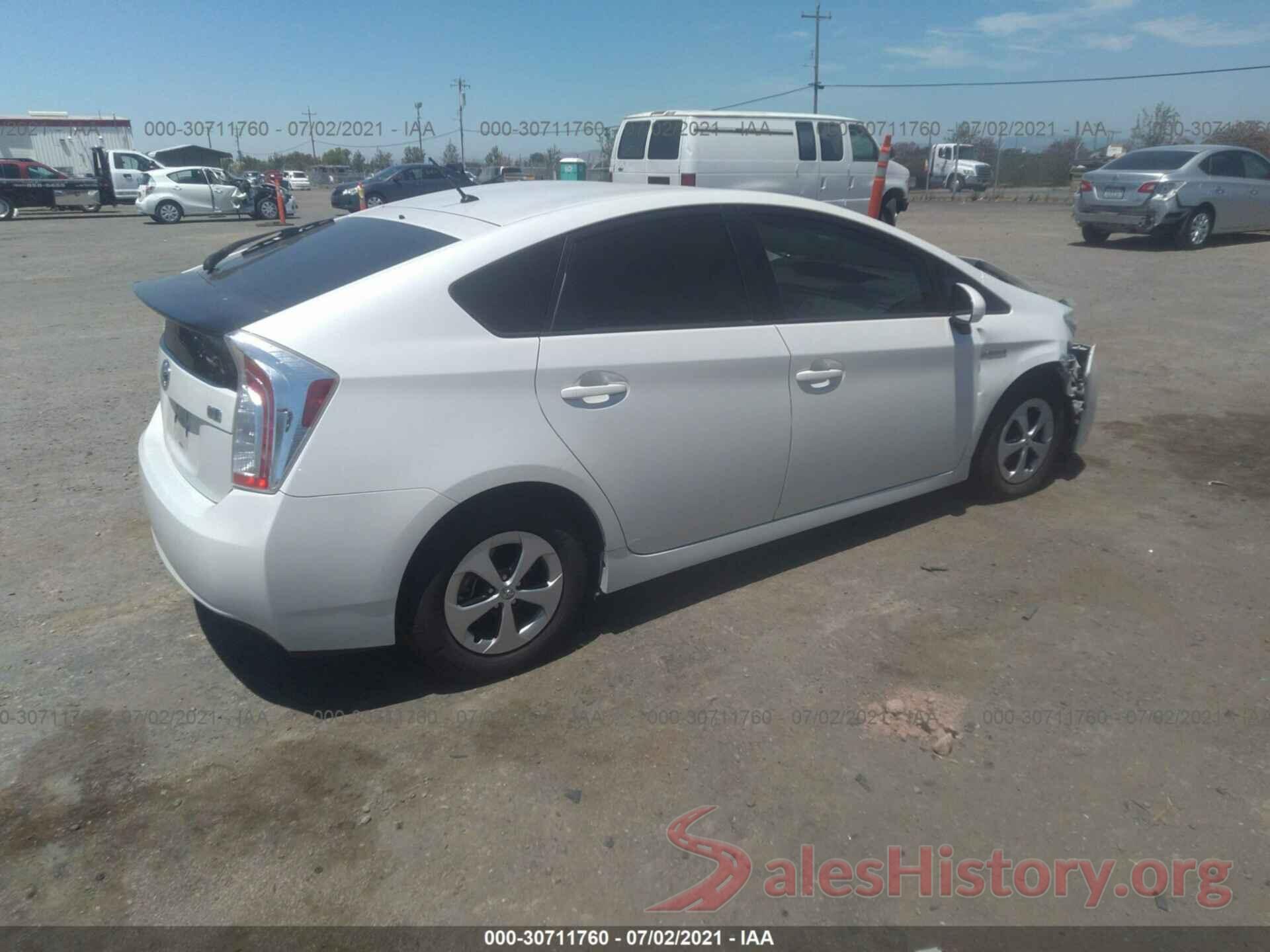 JTDKN3DU5F0479503 2015 TOYOTA PRIUS