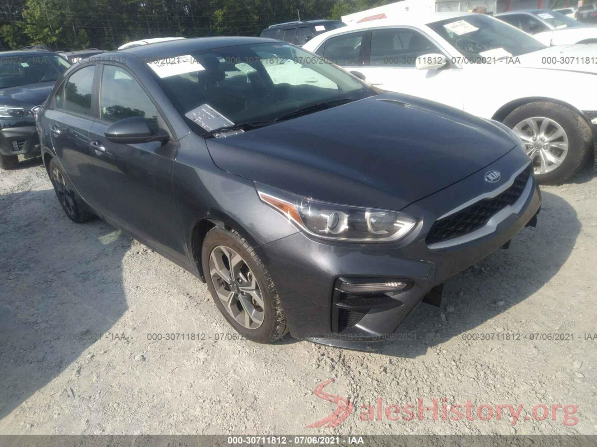 3KPF24AD6LE154530 2020 KIA FORTE