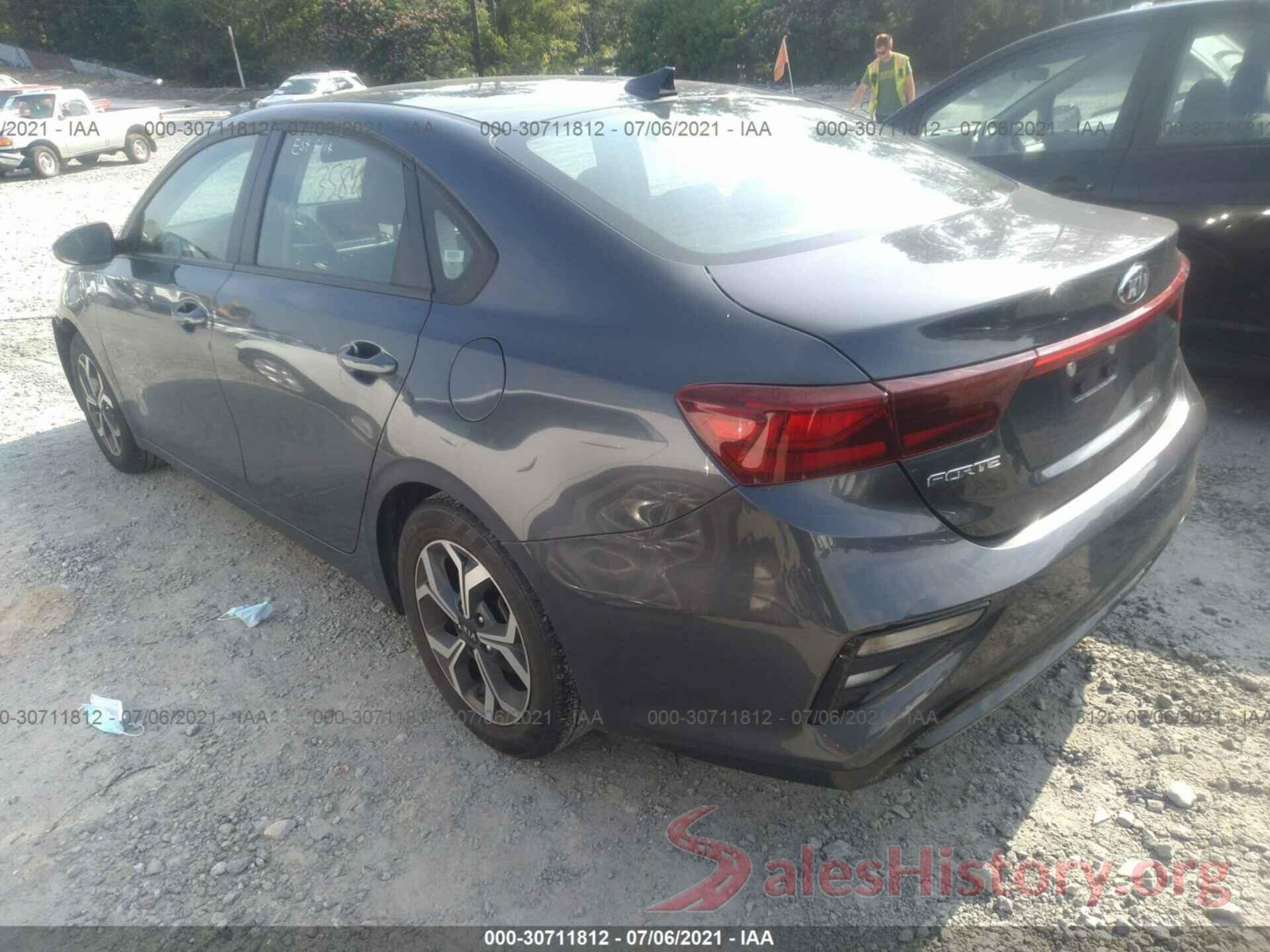 3KPF24AD6LE154530 2020 KIA FORTE