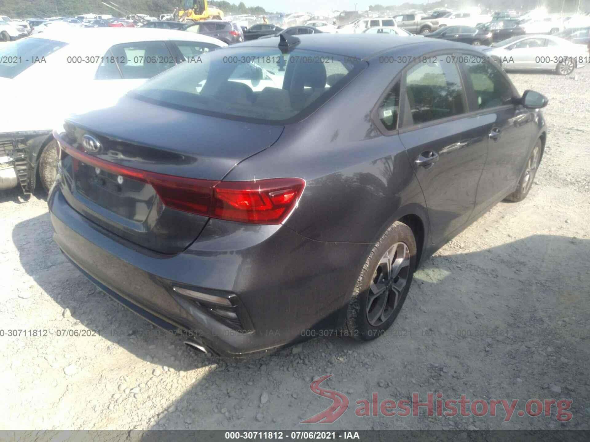 3KPF24AD6LE154530 2020 KIA FORTE