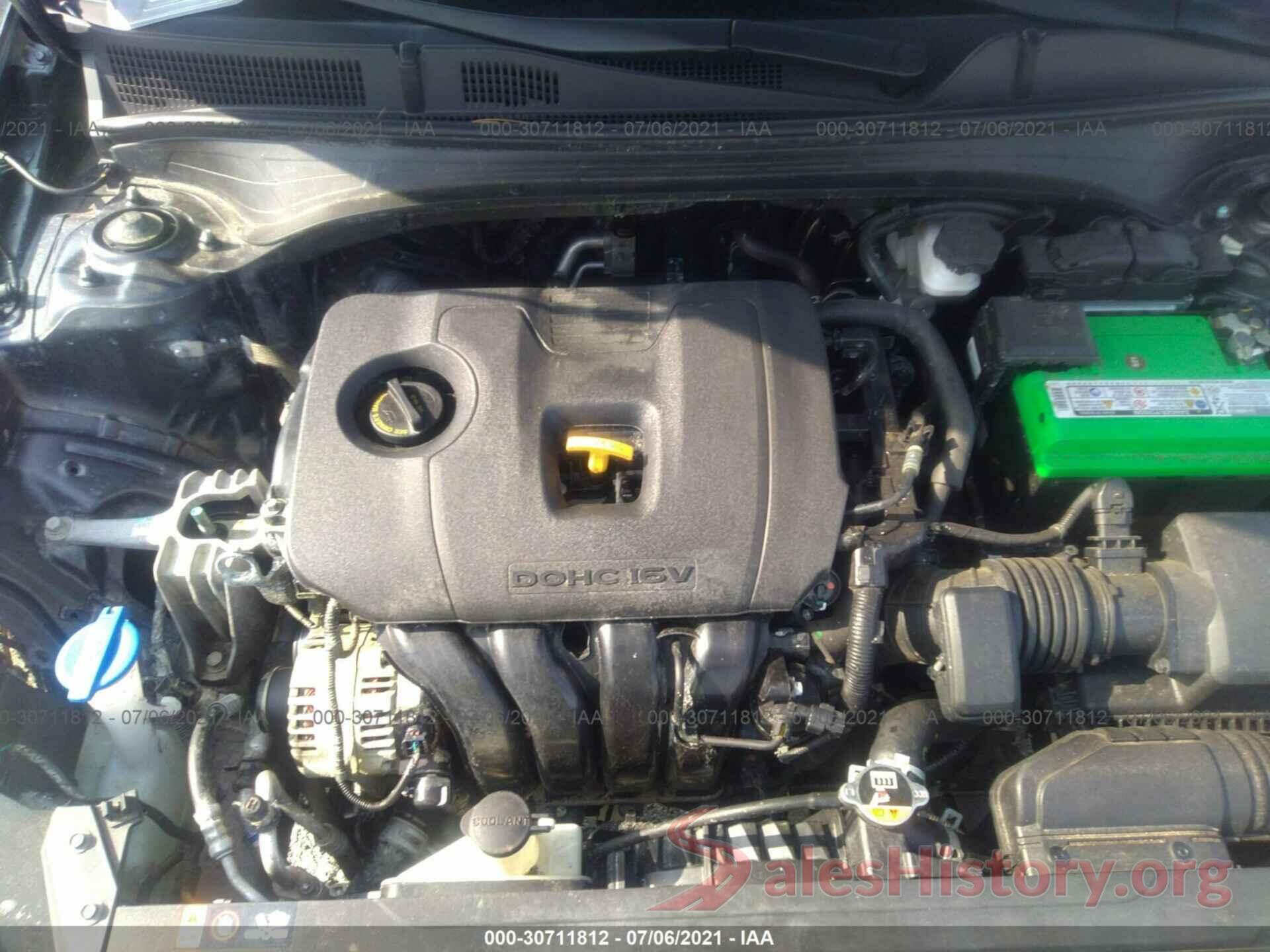 3KPF24AD6LE154530 2020 KIA FORTE