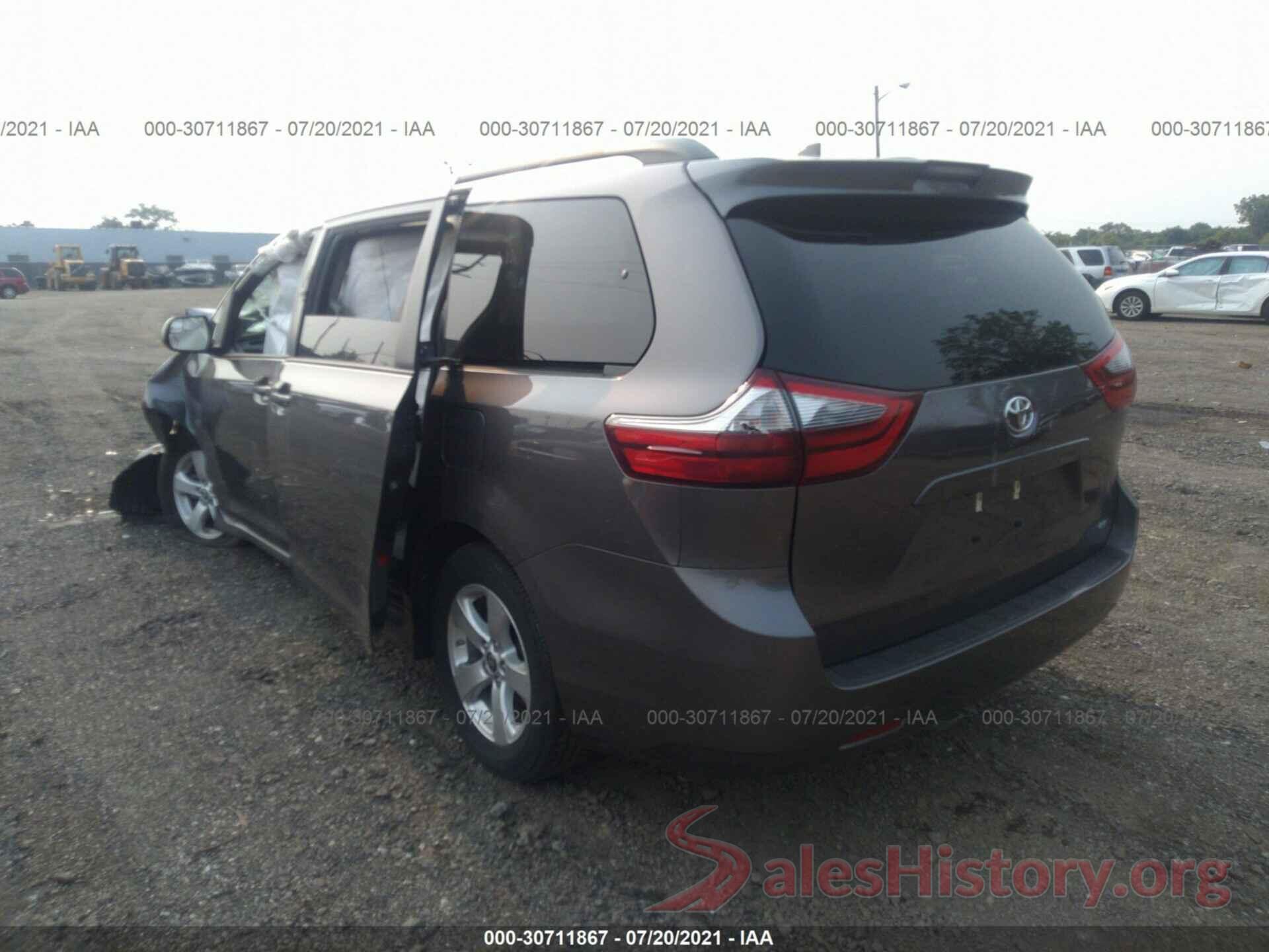 5TDKZ3DC3LS059386 2020 TOYOTA SIENNA