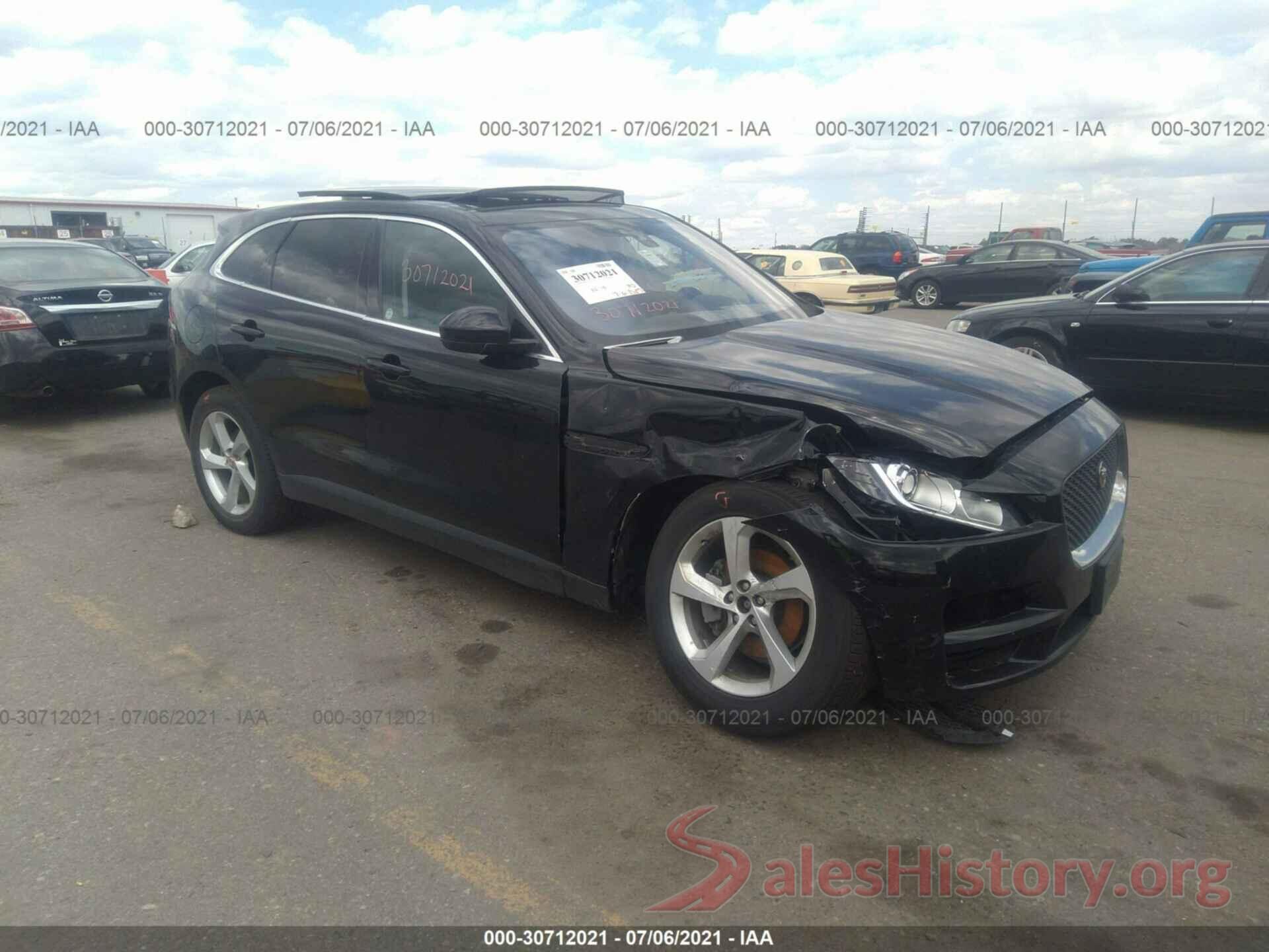 SADCJ2FX2LA643253 2020 JAGUAR F-PACE