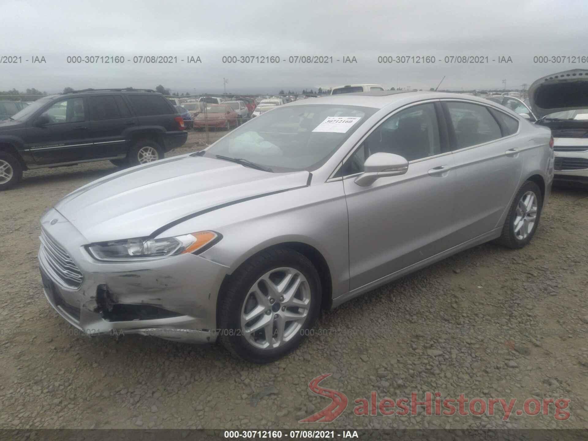 3FA6P0HD0GR123858 2016 FORD FUSION