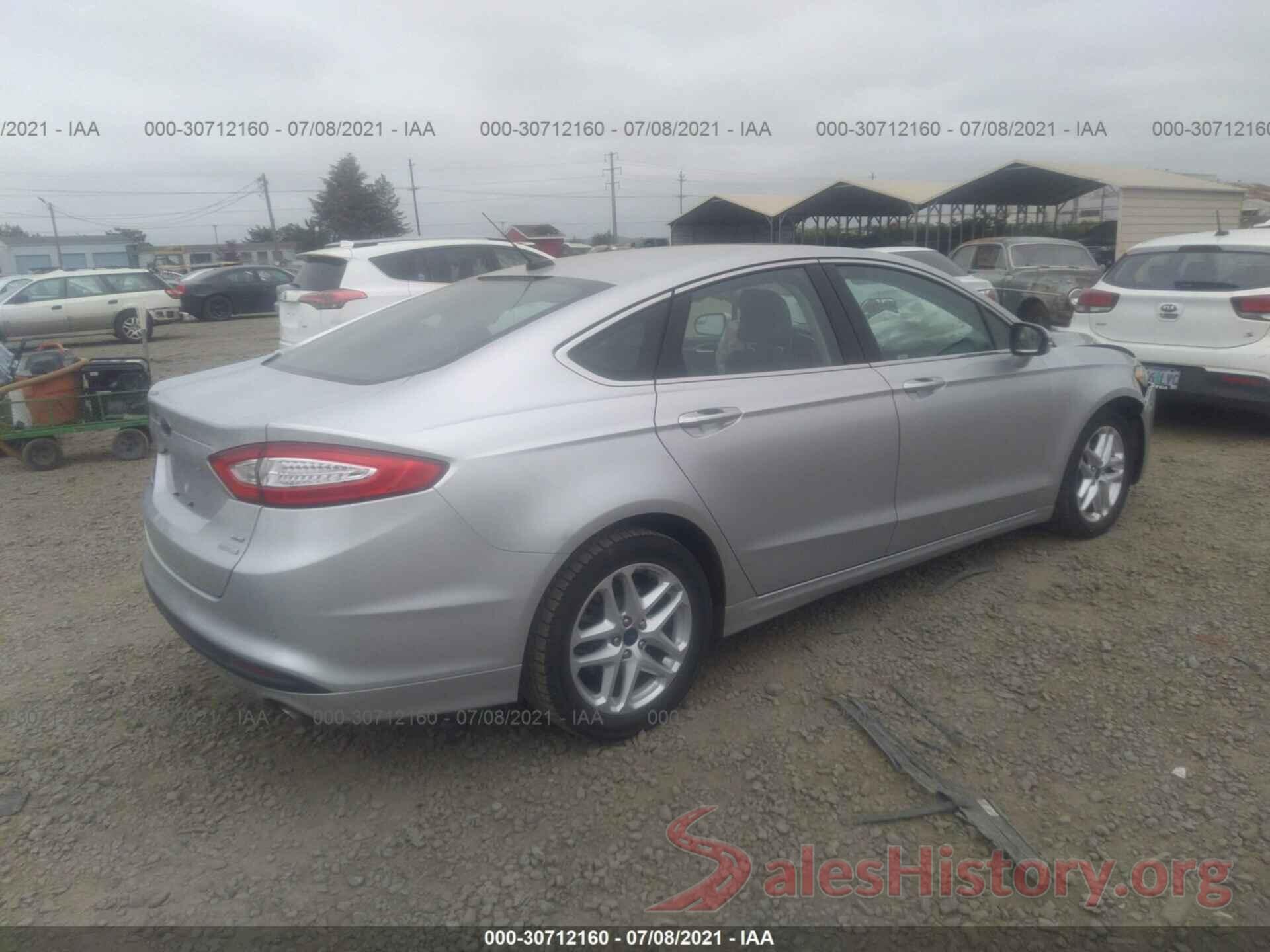 3FA6P0HD0GR123858 2016 FORD FUSION