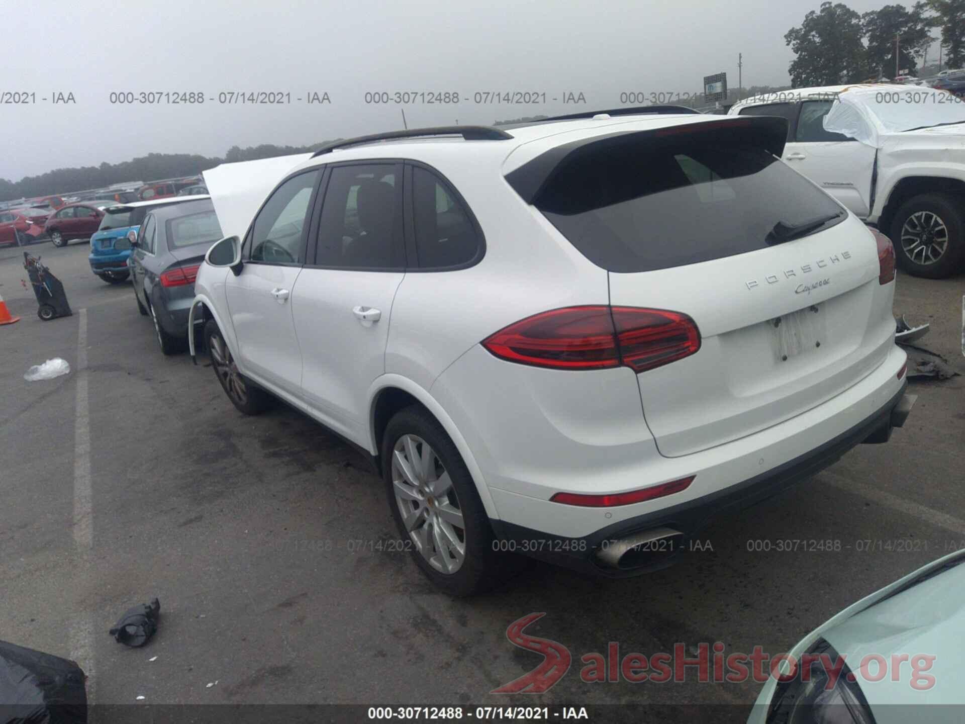 WP1AA2A23HKA84634 2017 PORSCHE CAYENNE