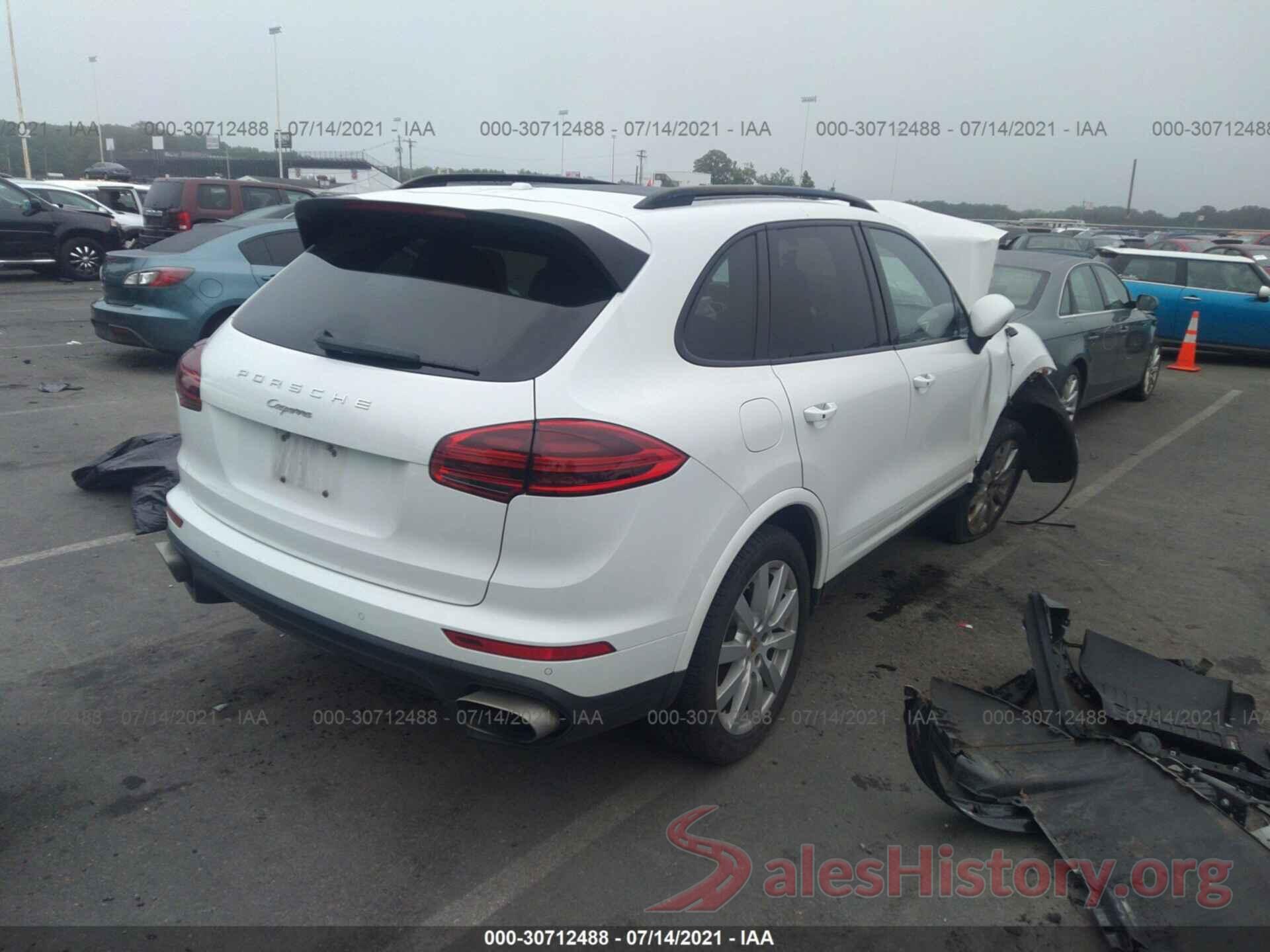 WP1AA2A23HKA84634 2017 PORSCHE CAYENNE