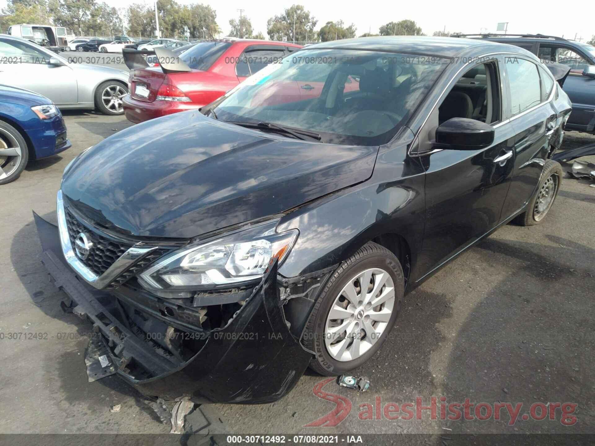 3N1AB7AP8HL698197 2017 NISSAN SENTRA