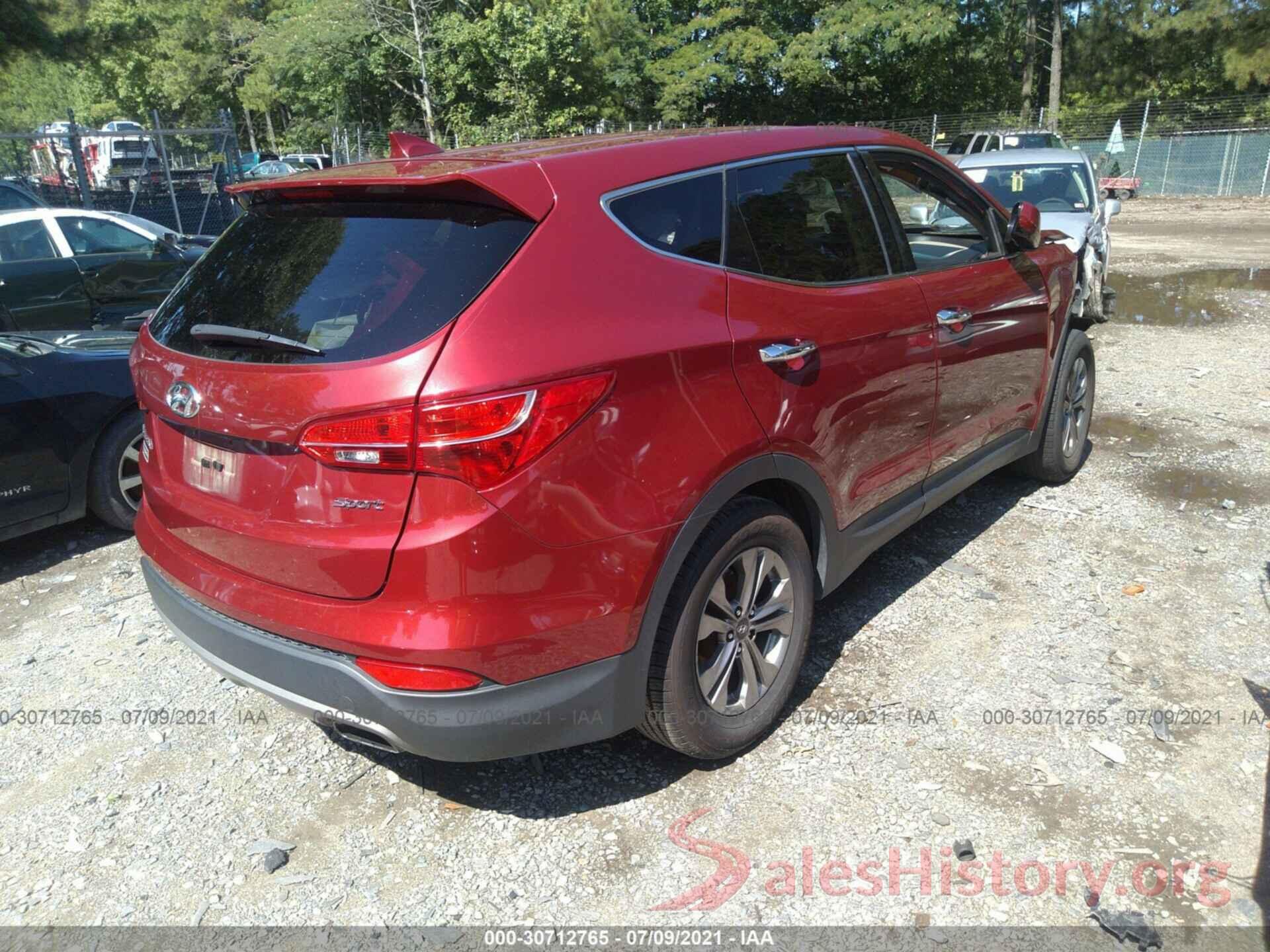 5XYZT3LB4GG348210 2016 HYUNDAI SANTA FE SPORT