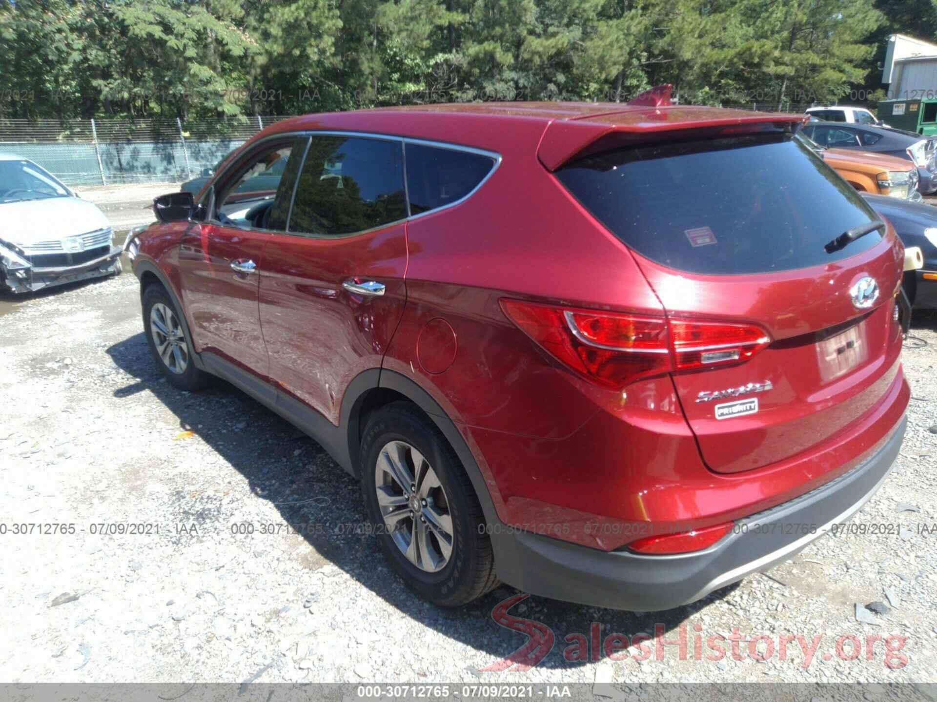 5XYZT3LB4GG348210 2016 HYUNDAI SANTA FE SPORT