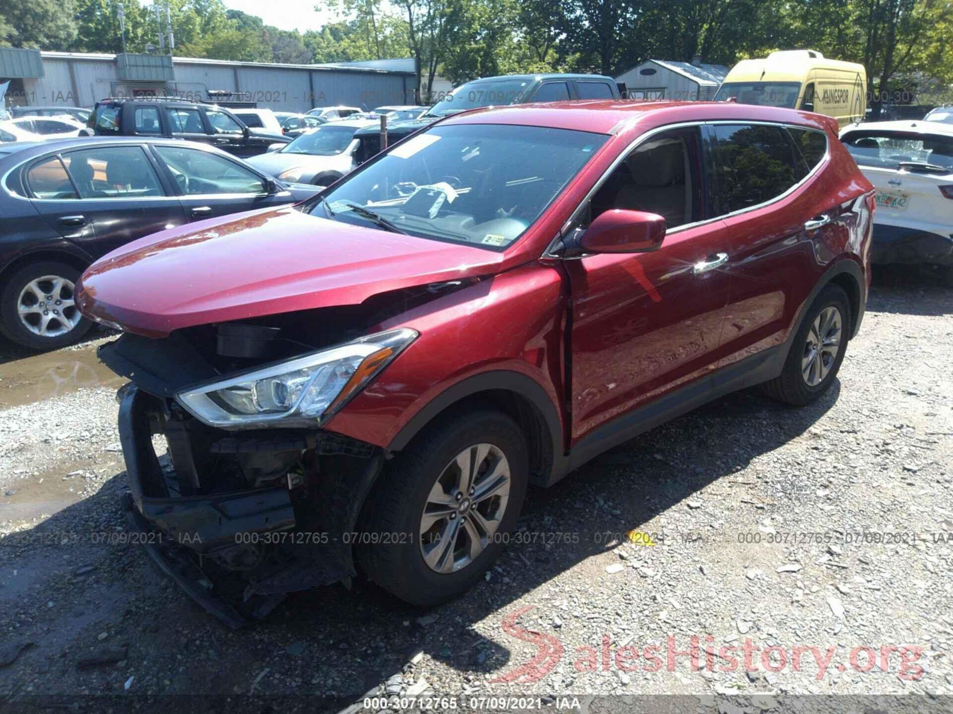 5XYZT3LB4GG348210 2016 HYUNDAI SANTA FE SPORT