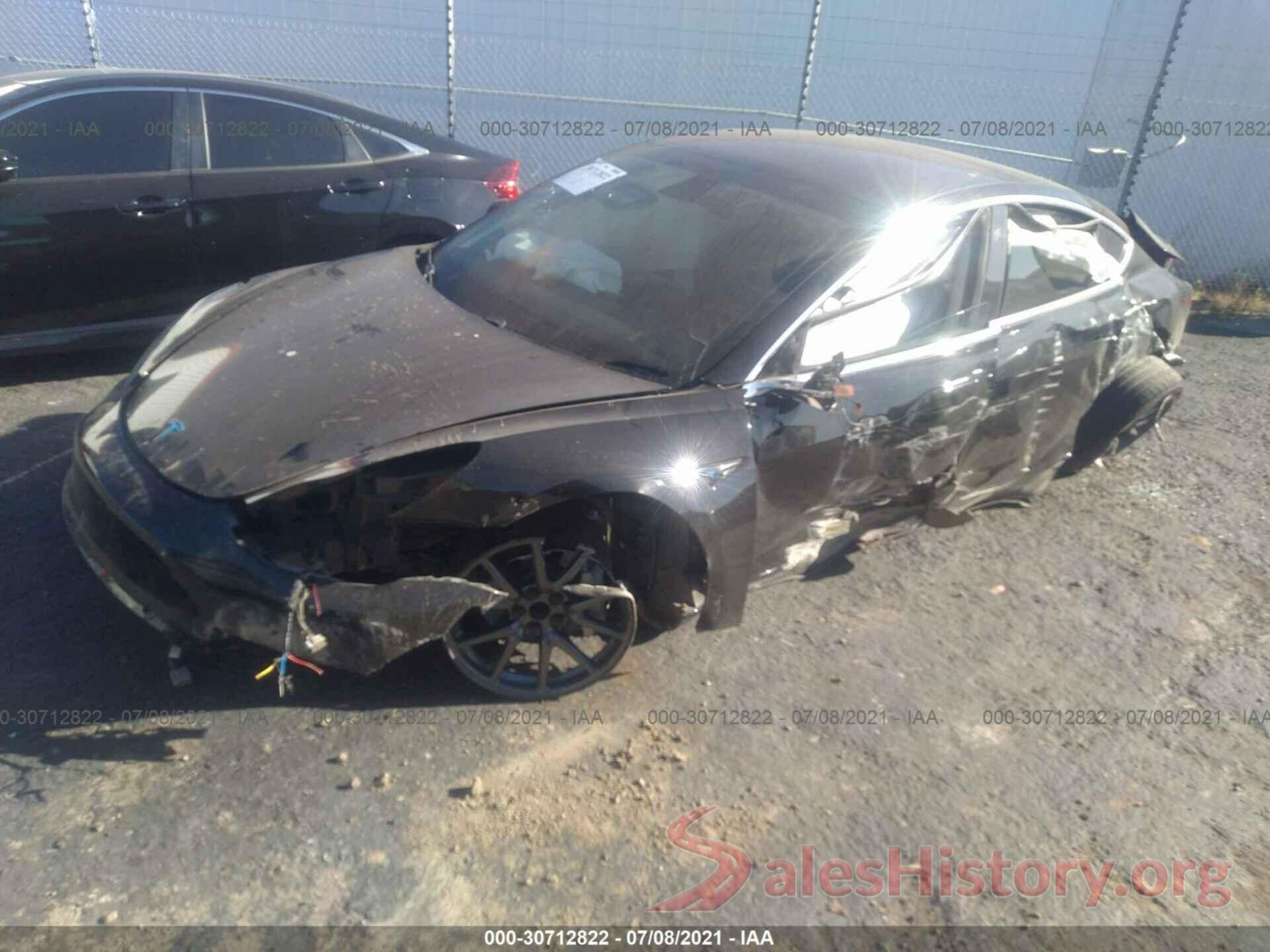 5YJ3E1EA5KF323888 2019 TESLA MODEL 3