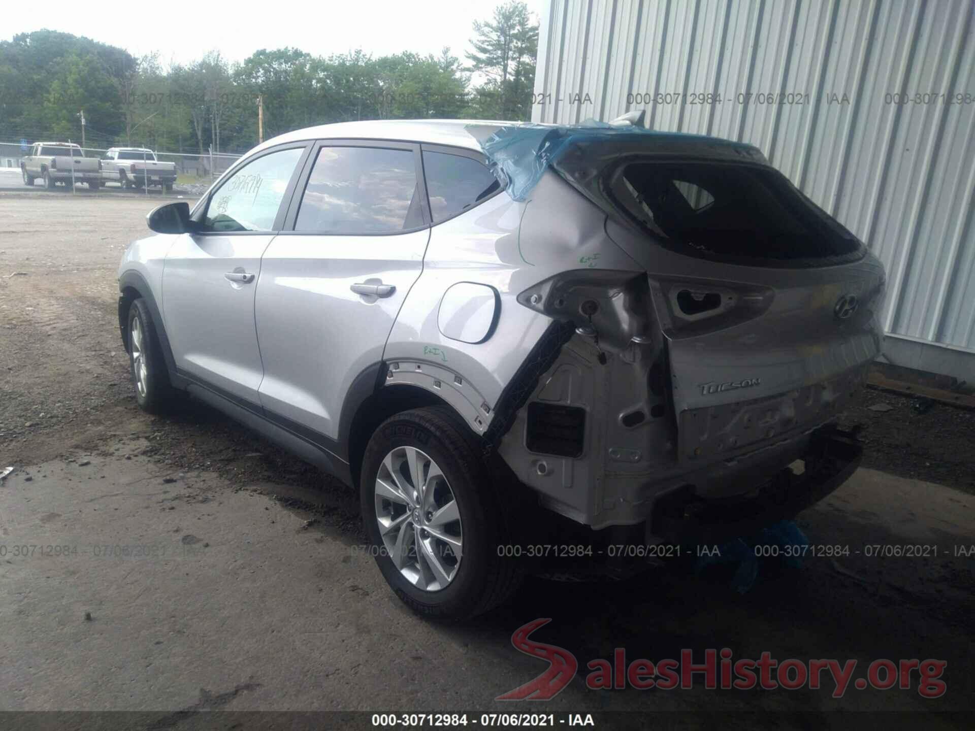 KM8J2CA44KU920187 2019 HYUNDAI TUCSON