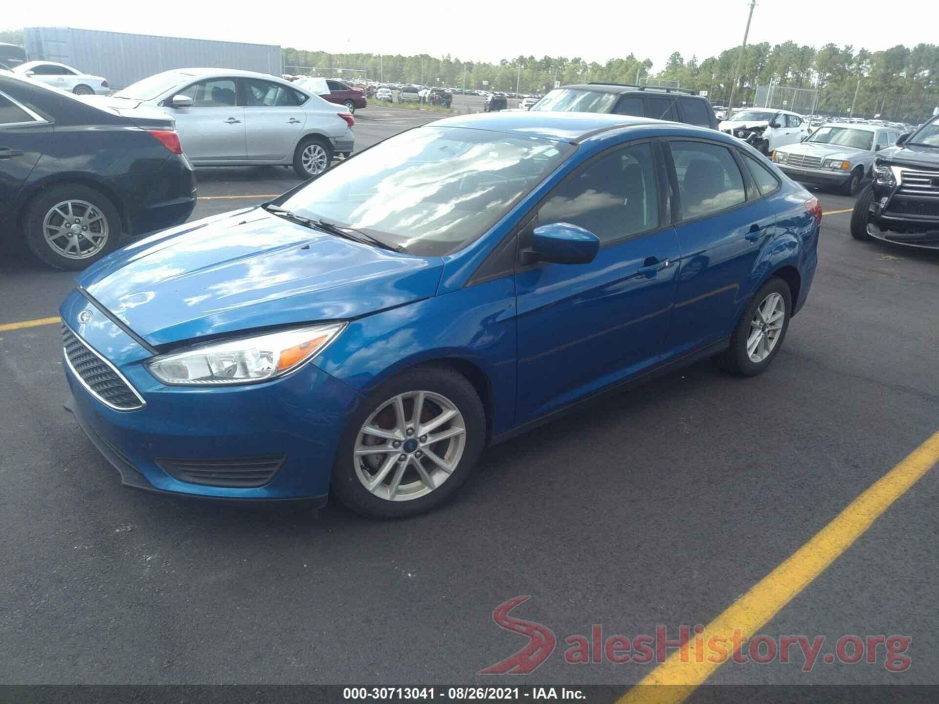 1FADP3F22JL288987 2018 FORD FOCUS