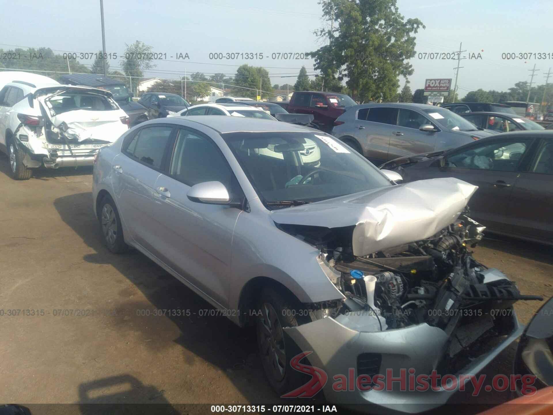 3KPA24AD0LE258294 2020 KIA RIO