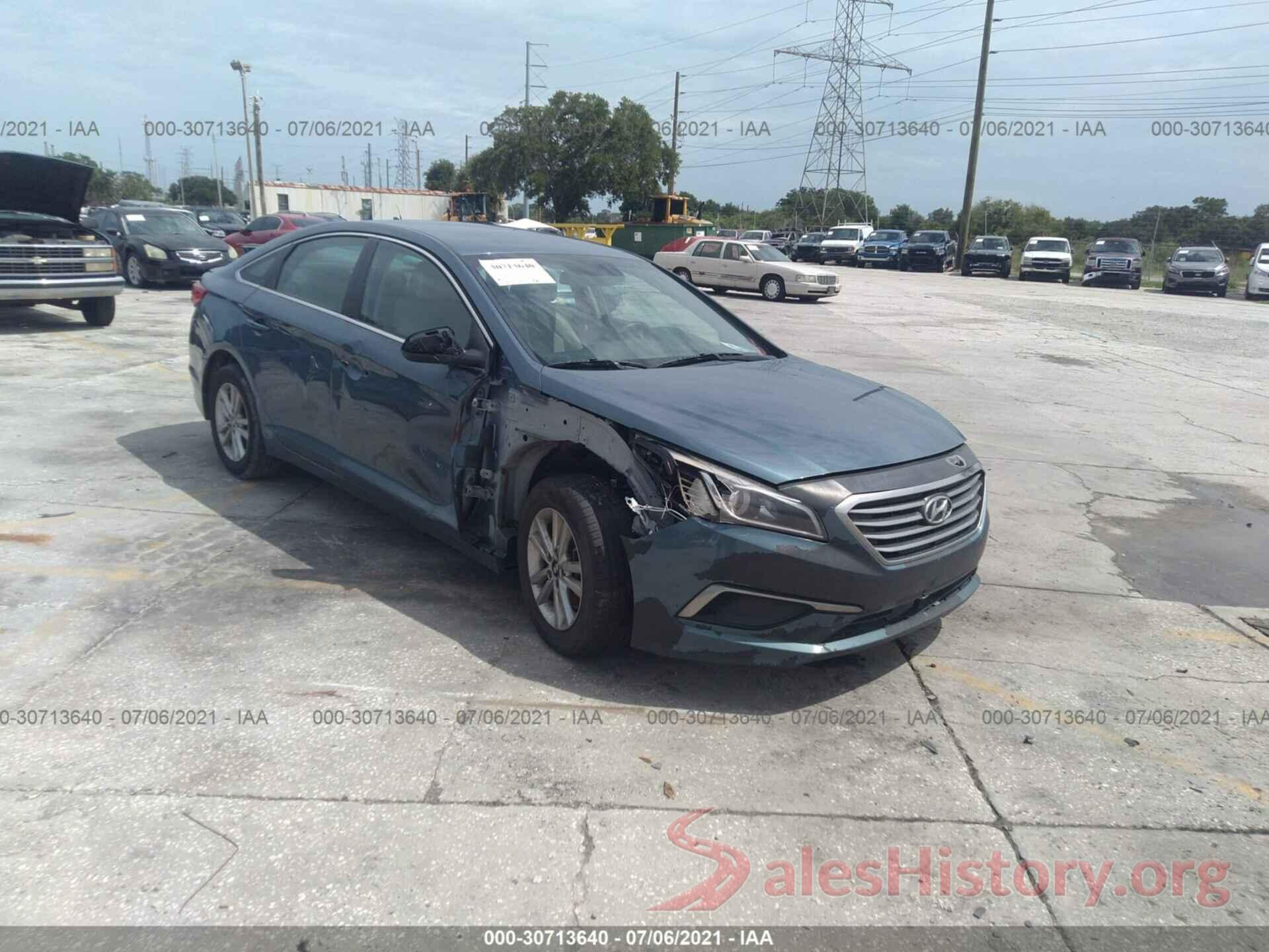 5NPE24AFXGH418234 2016 HYUNDAI SONATA