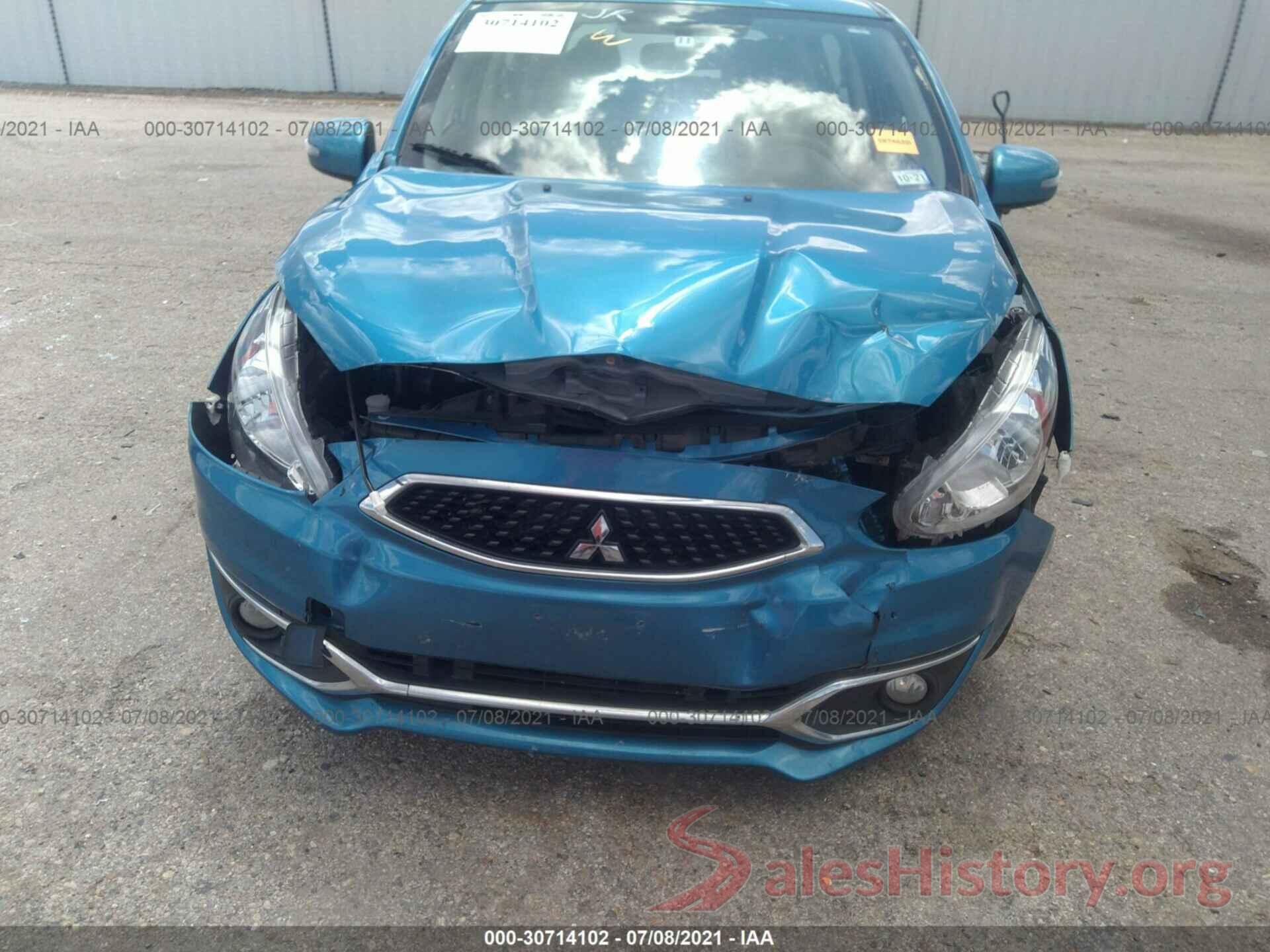 ML32A4HJ9JH014365 2018 MITSUBISHI MIRAGE