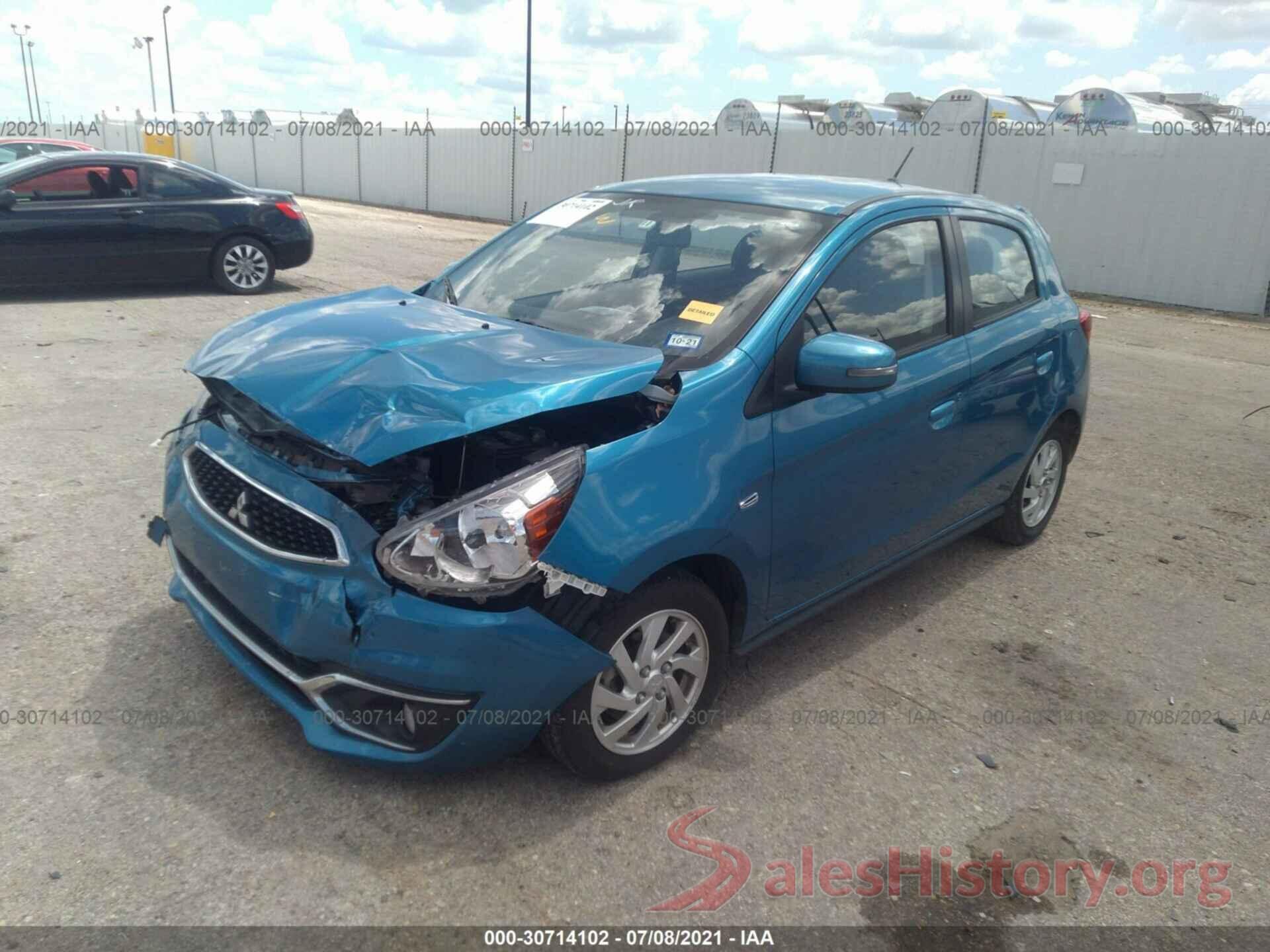 ML32A4HJ9JH014365 2018 MITSUBISHI MIRAGE