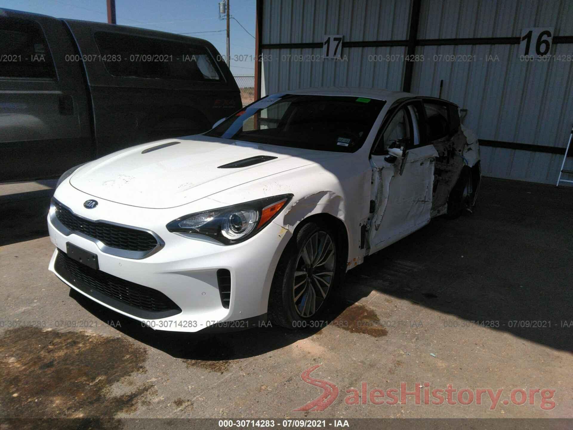 KNAE15LA6K6067364 2019 KIA STINGER