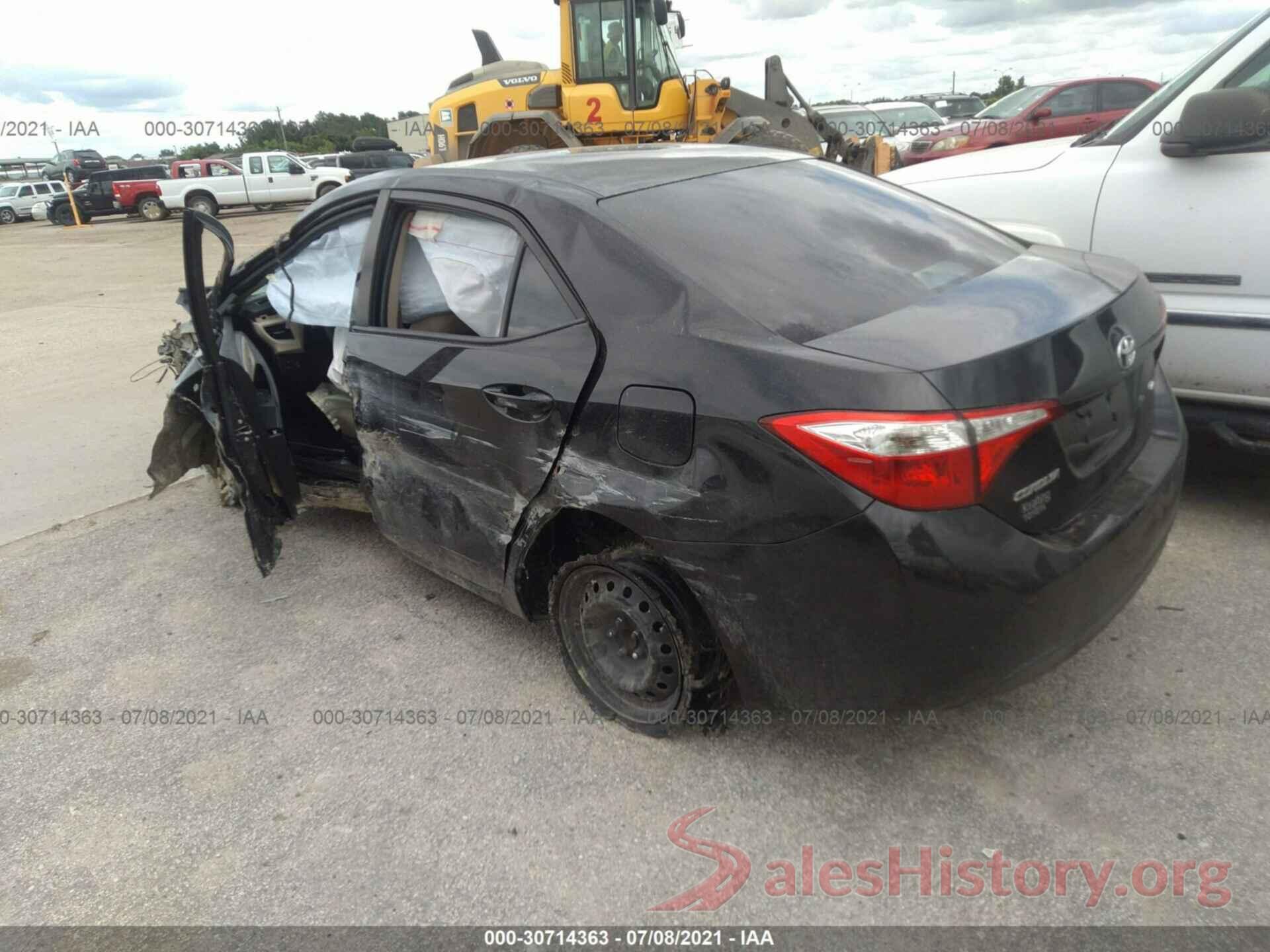 5YFBURHE1GP483287 2016 TOYOTA COROLLA