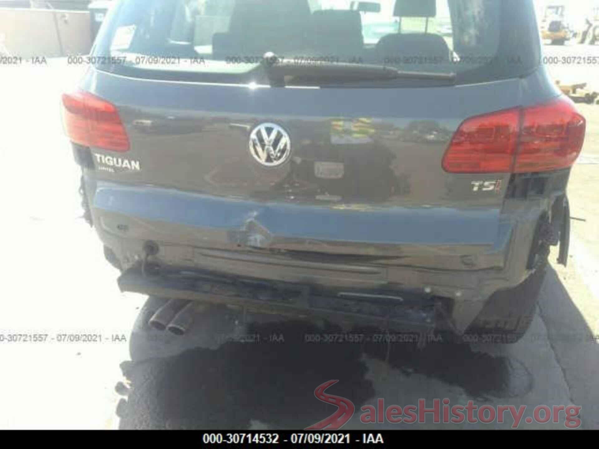 WVGAV7AX6HK048348 2017 VOLKSWAGEN TIGUAN