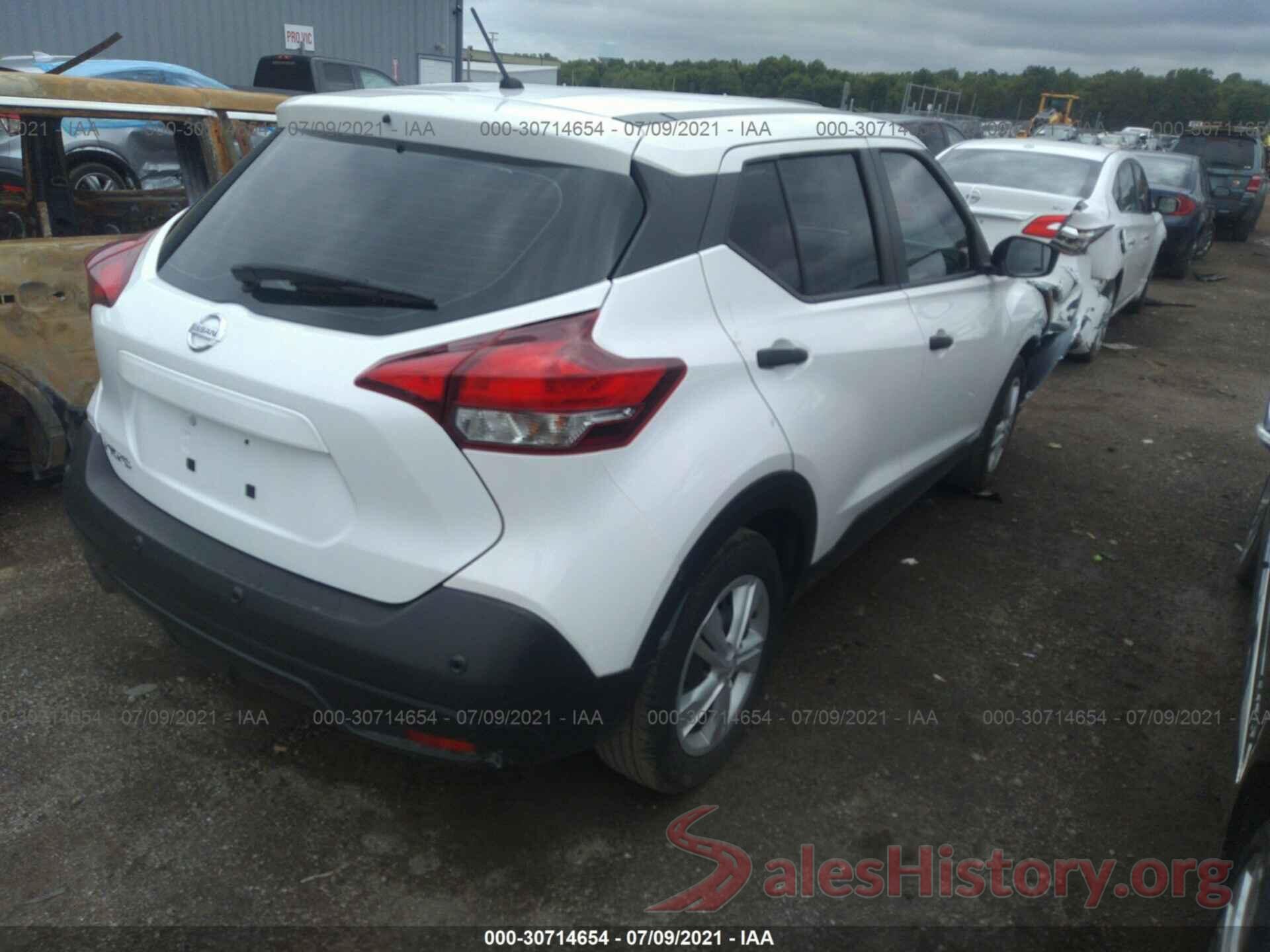 3N1CP5BV5LL494686 2020 NISSAN KICKS