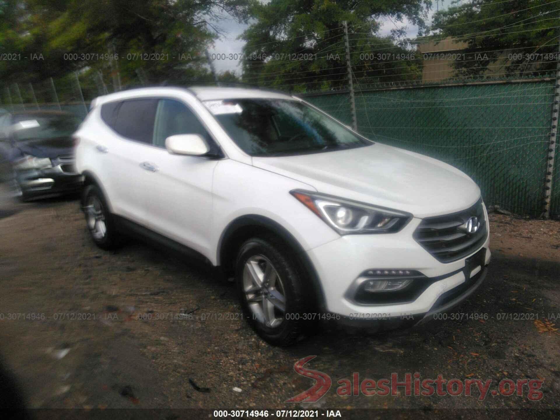 5XYZUDLB2HG430960 2017 HYUNDAI SANTA FE SPORT