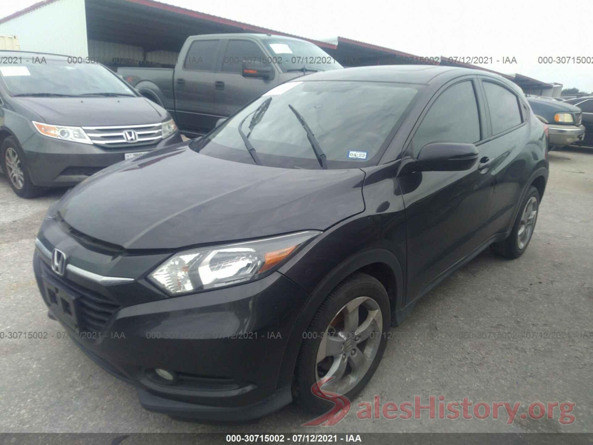 3CZRU5H54GM711498 2016 HONDA HR-V