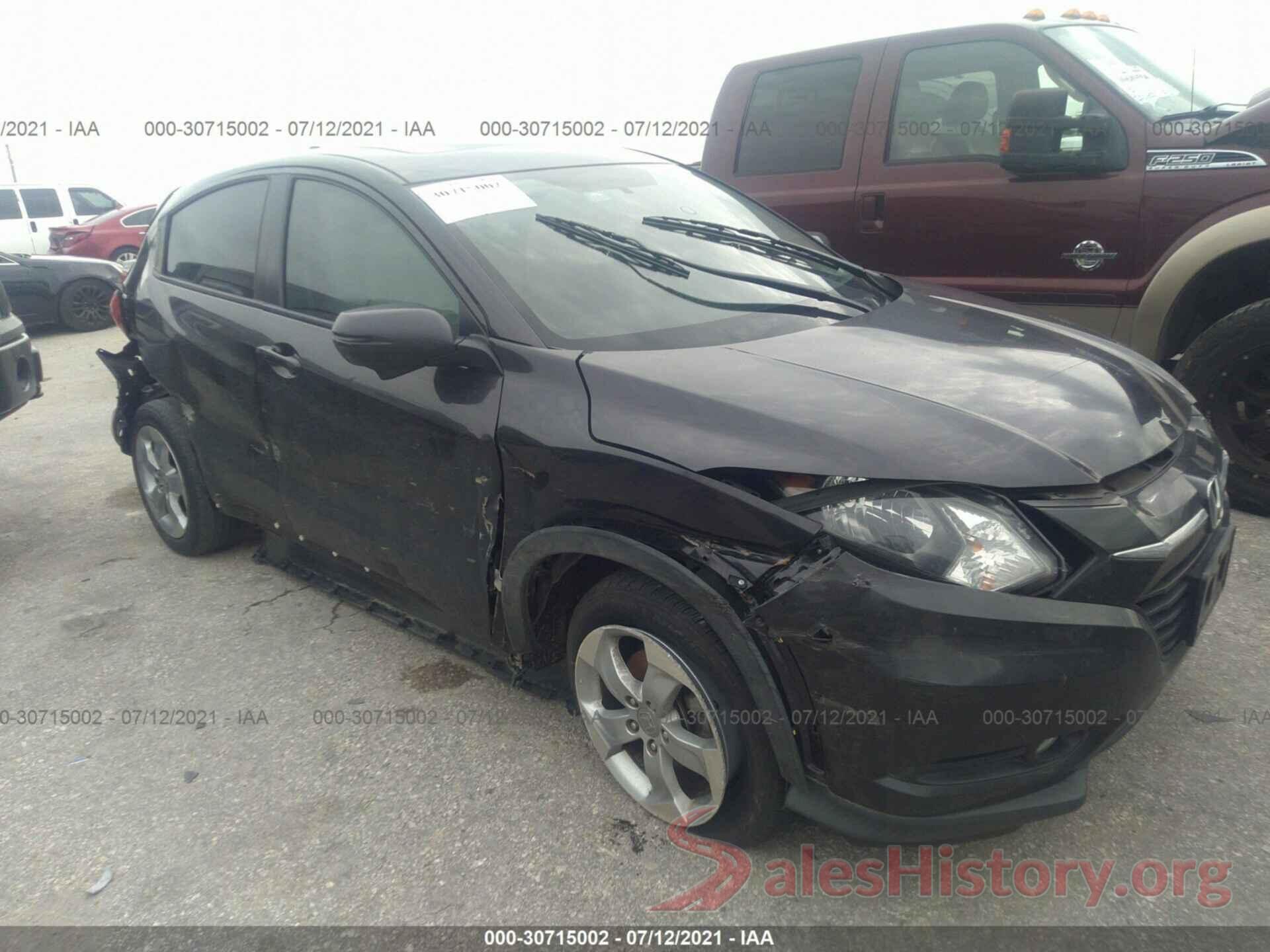 3CZRU5H54GM711498 2016 HONDA HR-V