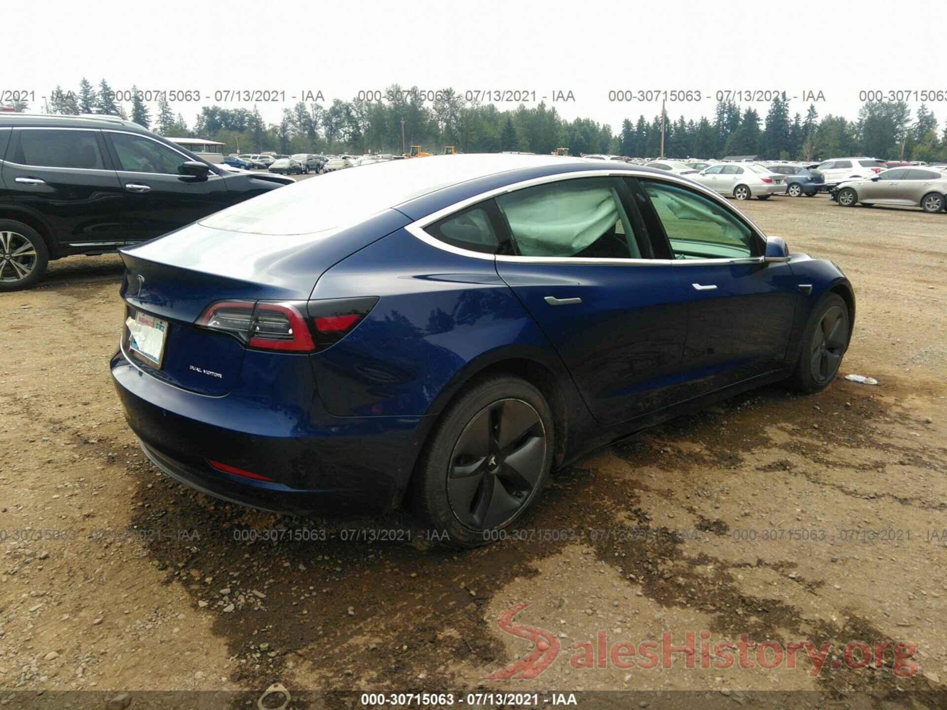 5YJ3E1EB4JF114925 2018 TESLA MODEL 3