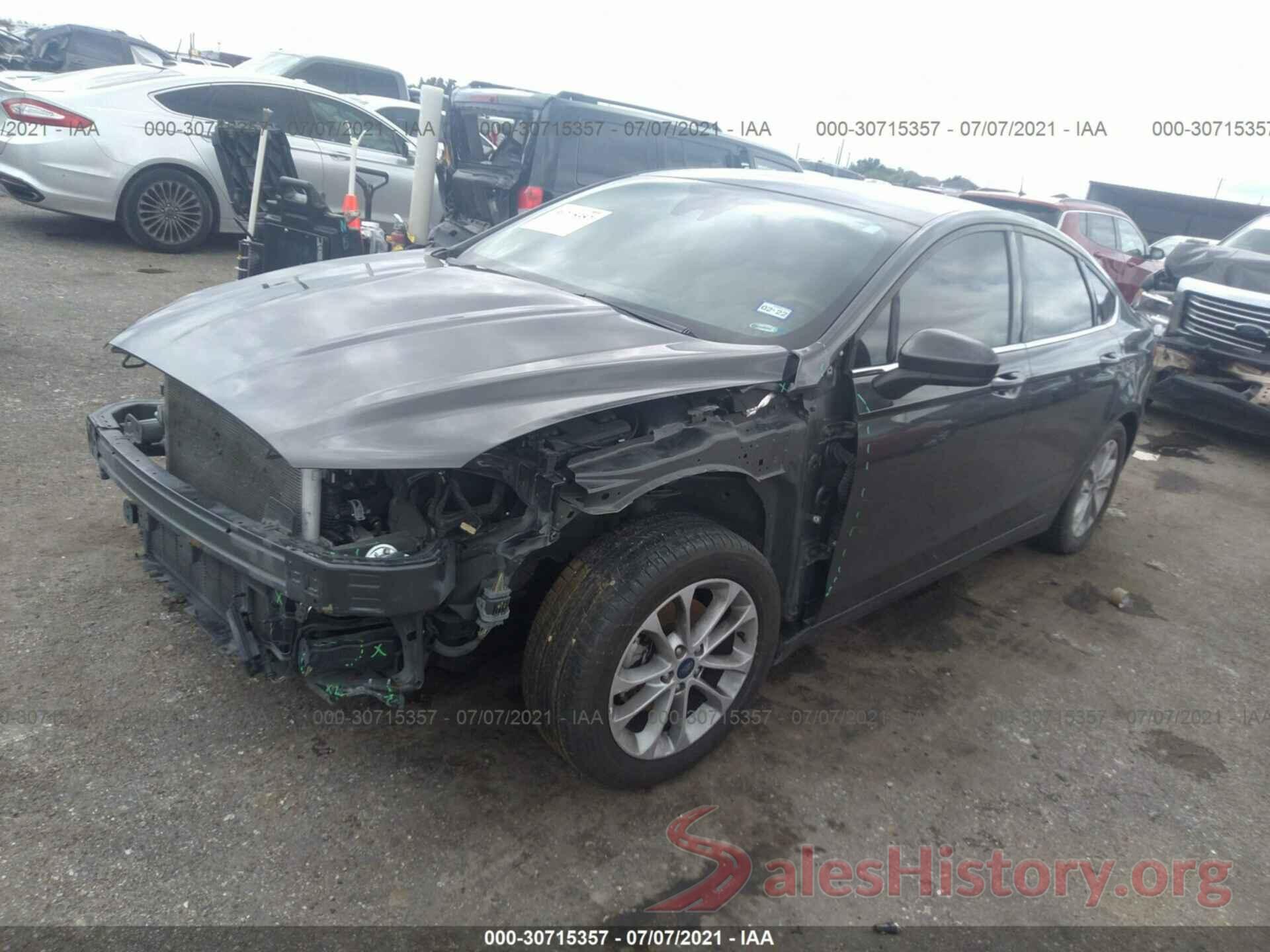 3FA6P0HD5LR125857 2020 FORD FUSION