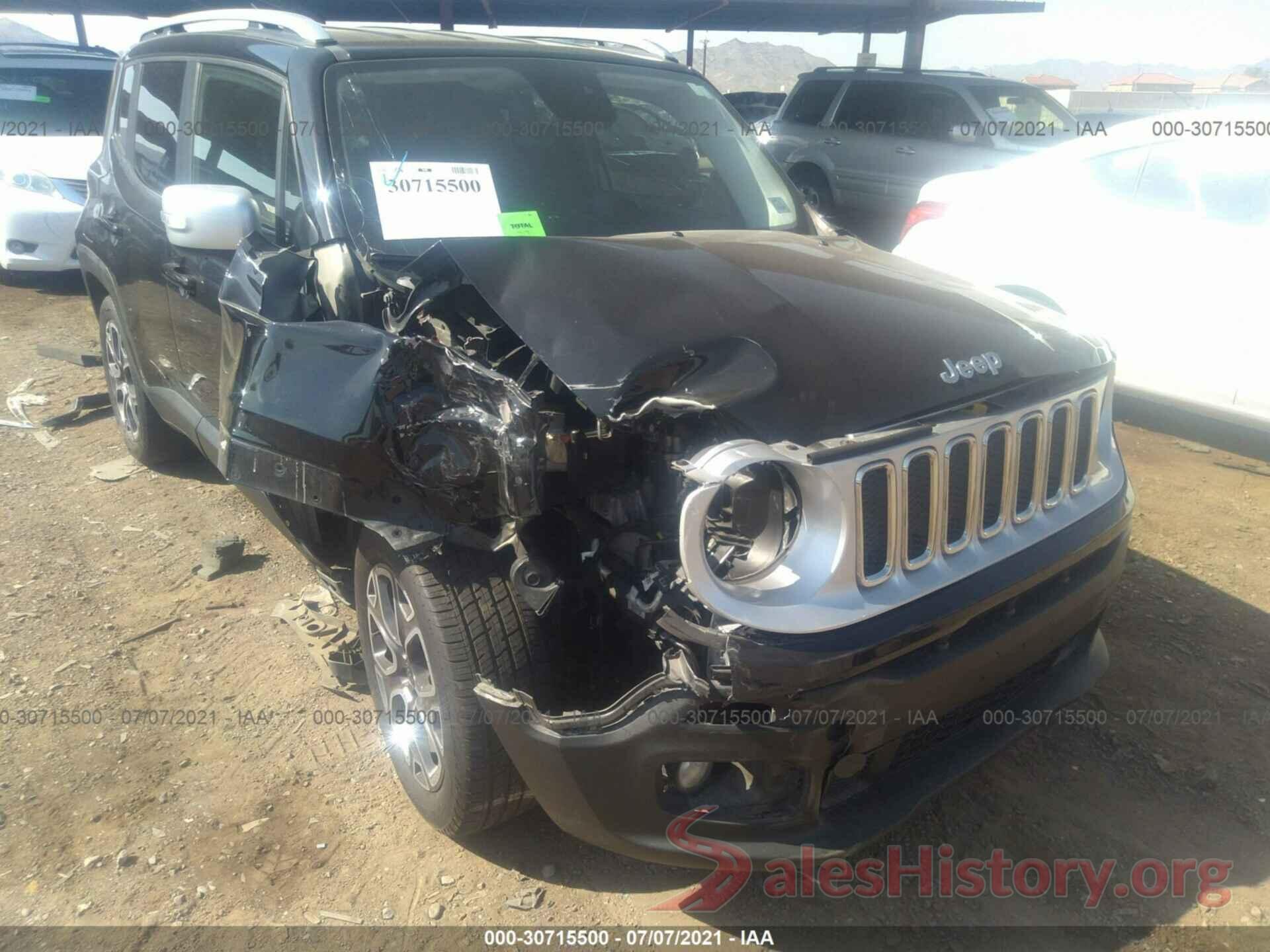 ZACCJADB3HPE99846 2017 JEEP RENEGADE