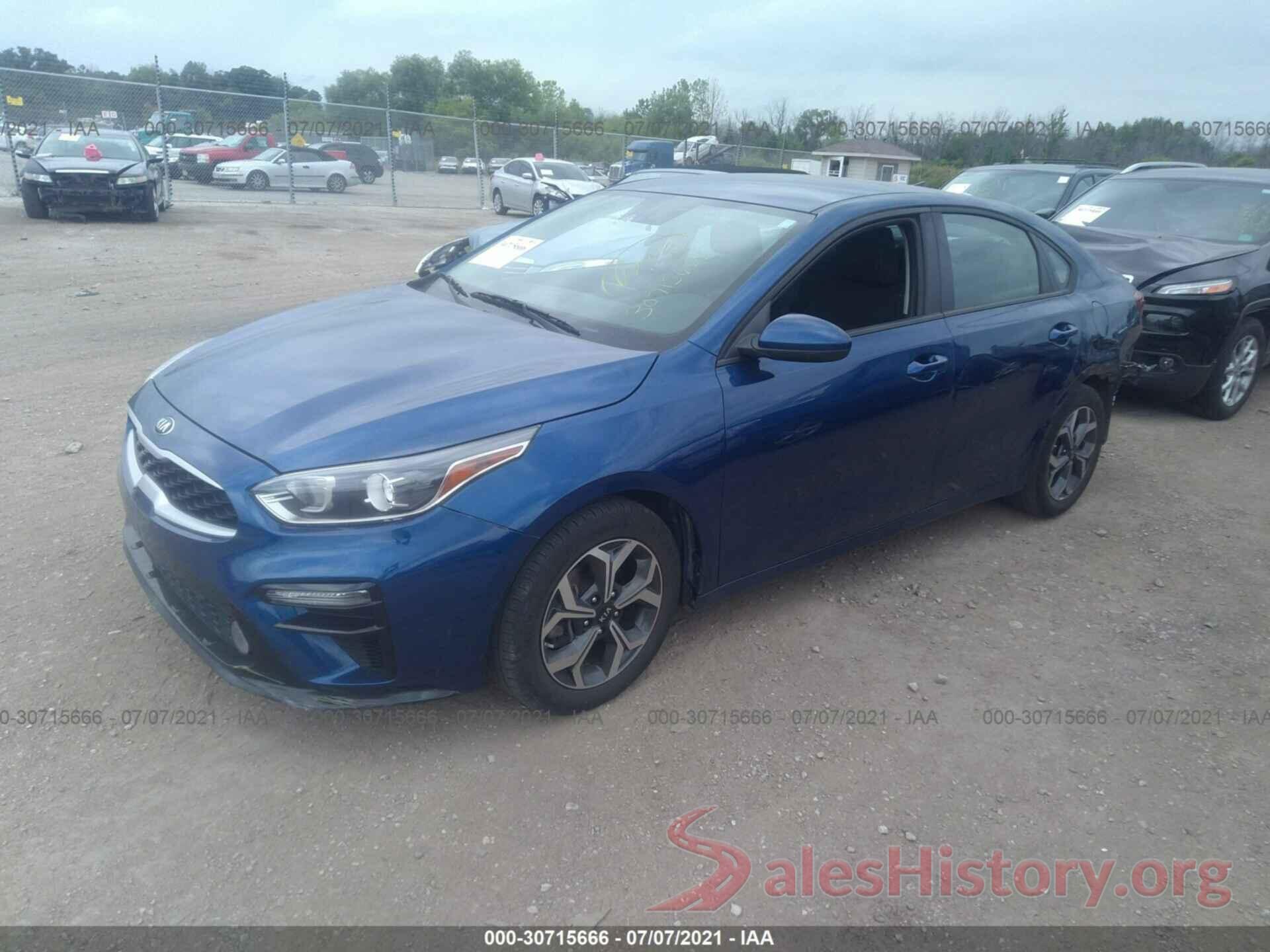 3KPF24AD4KE051833 2019 KIA FORTE