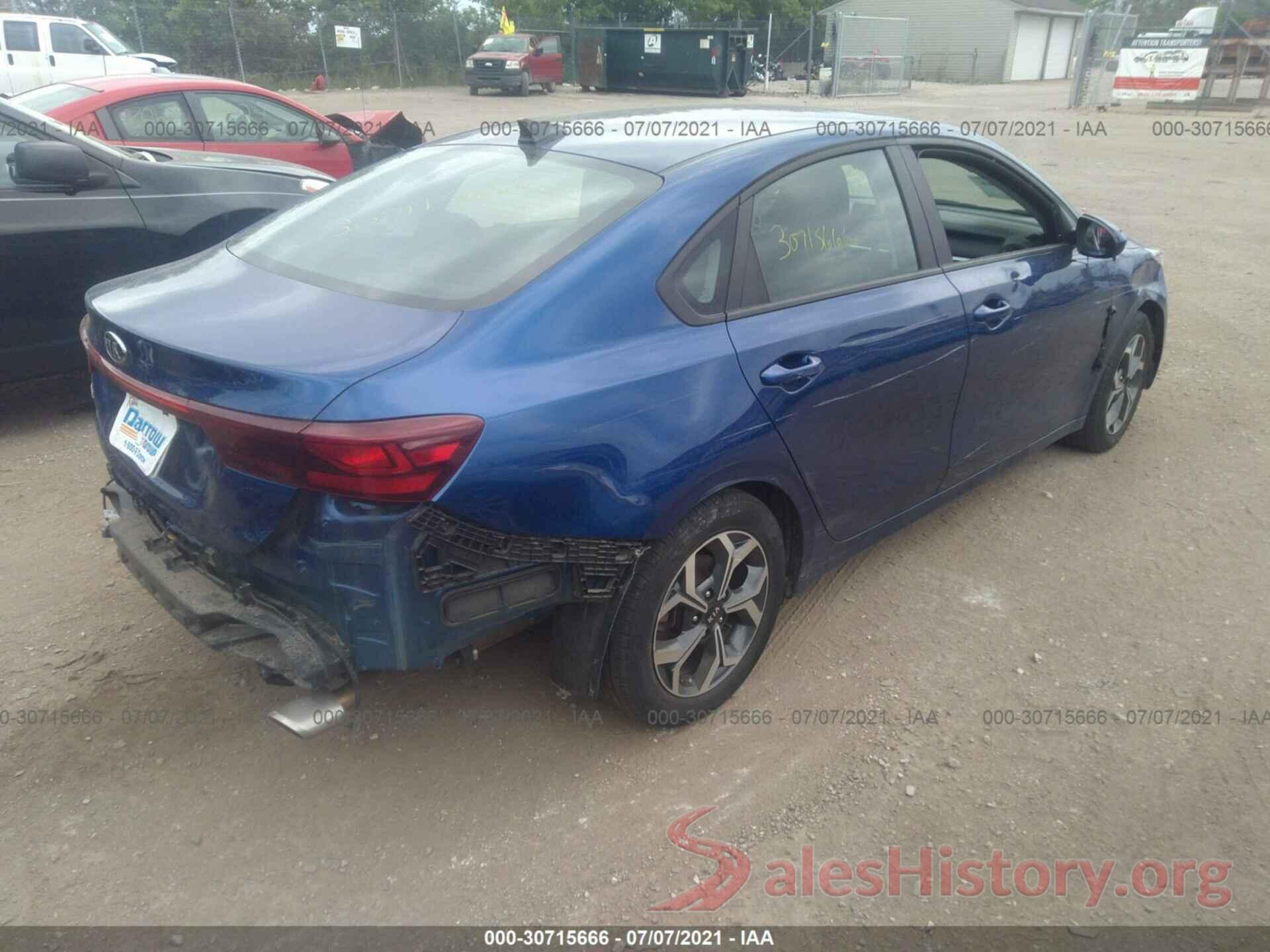 3KPF24AD4KE051833 2019 KIA FORTE